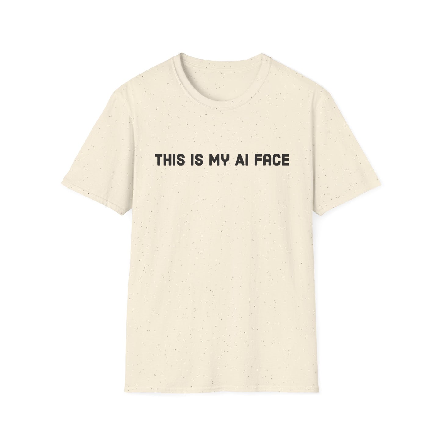 This Is My AI Face Softstyle T-Shirt