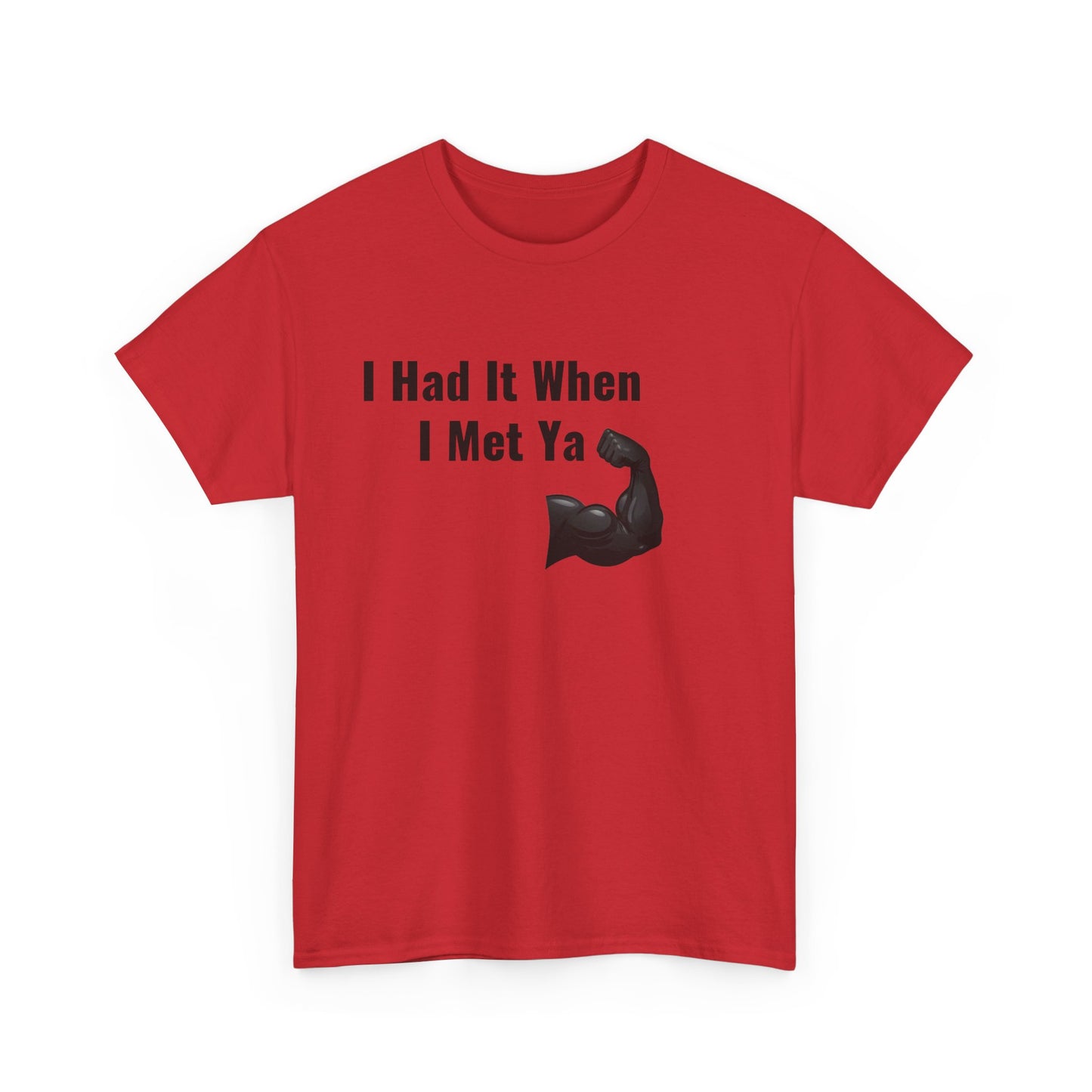 I Had It When I Met Ya Unisex Heavy Cotton Tee