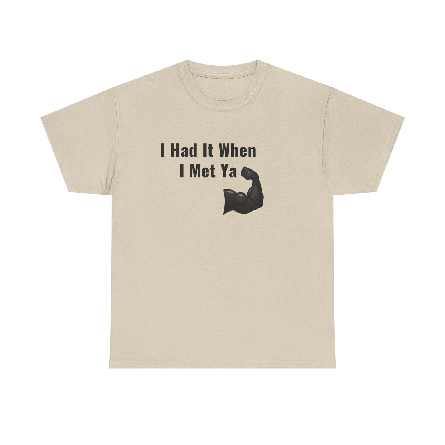 I Had It When I Met Ya Unisex Heavy Cotton Tee