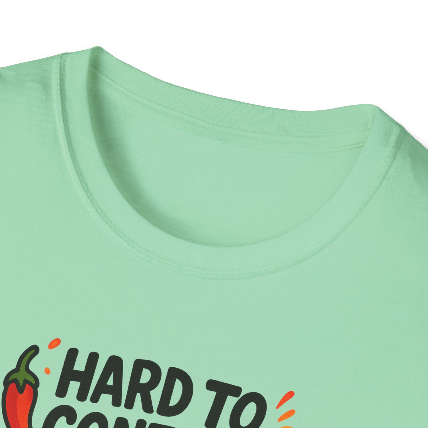 Hard To Contain All This Spiciness Unisex Softstyle T-Shirt