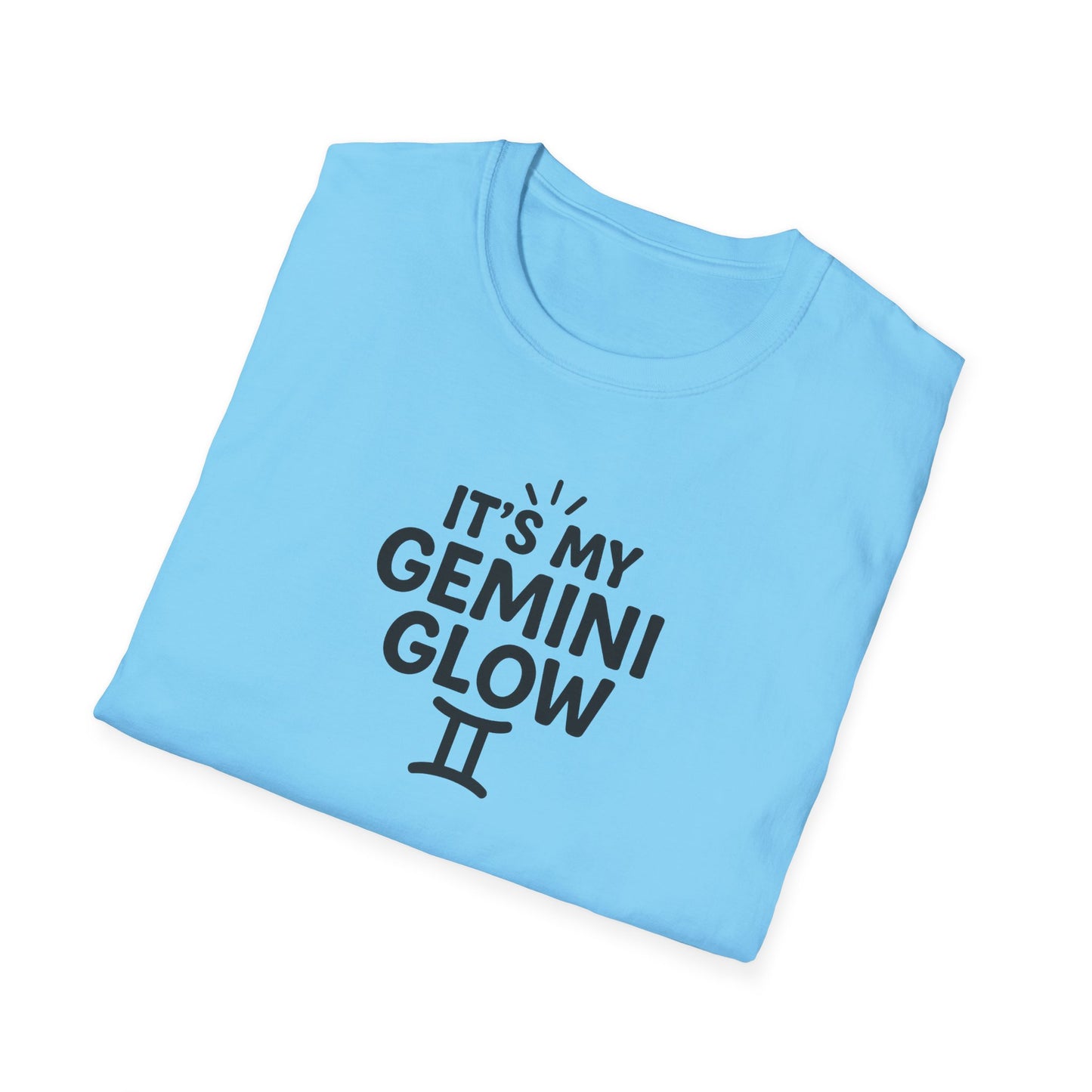 It's My Gemini Glow Unisex Softstyle T-Shirt