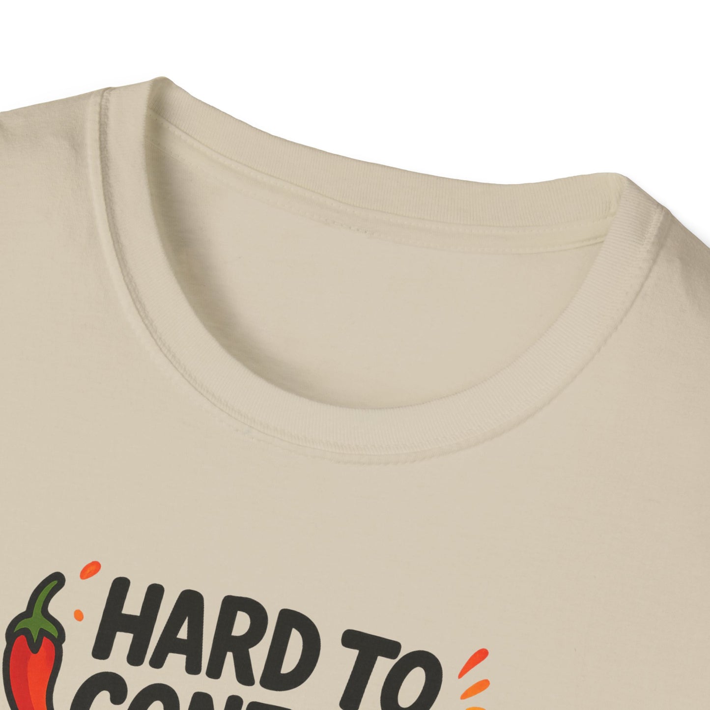 Hard To Contain All This Spiciness Unisex Softstyle T-Shirt