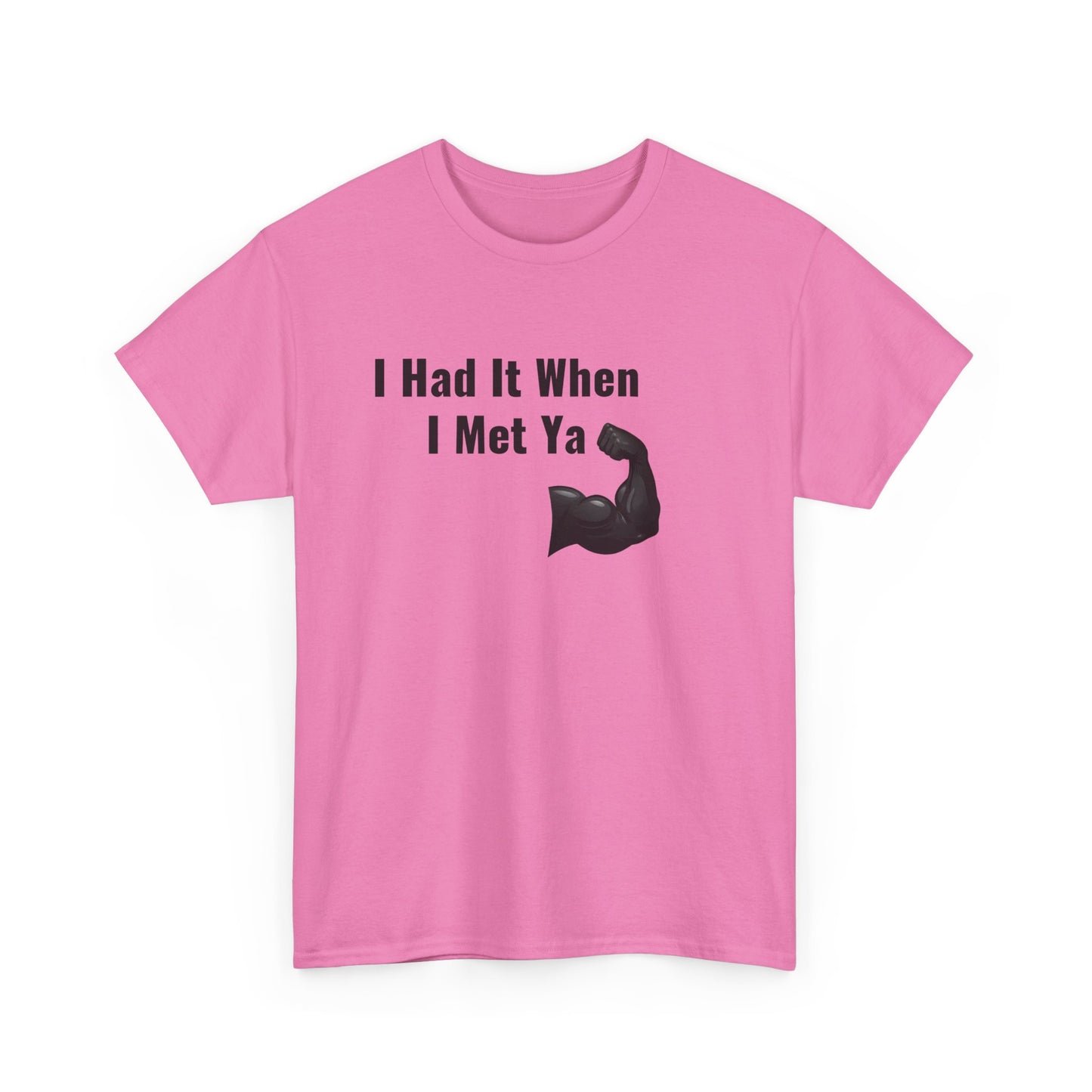 I Had It When I Met Ya Unisex Heavy Cotton Tee