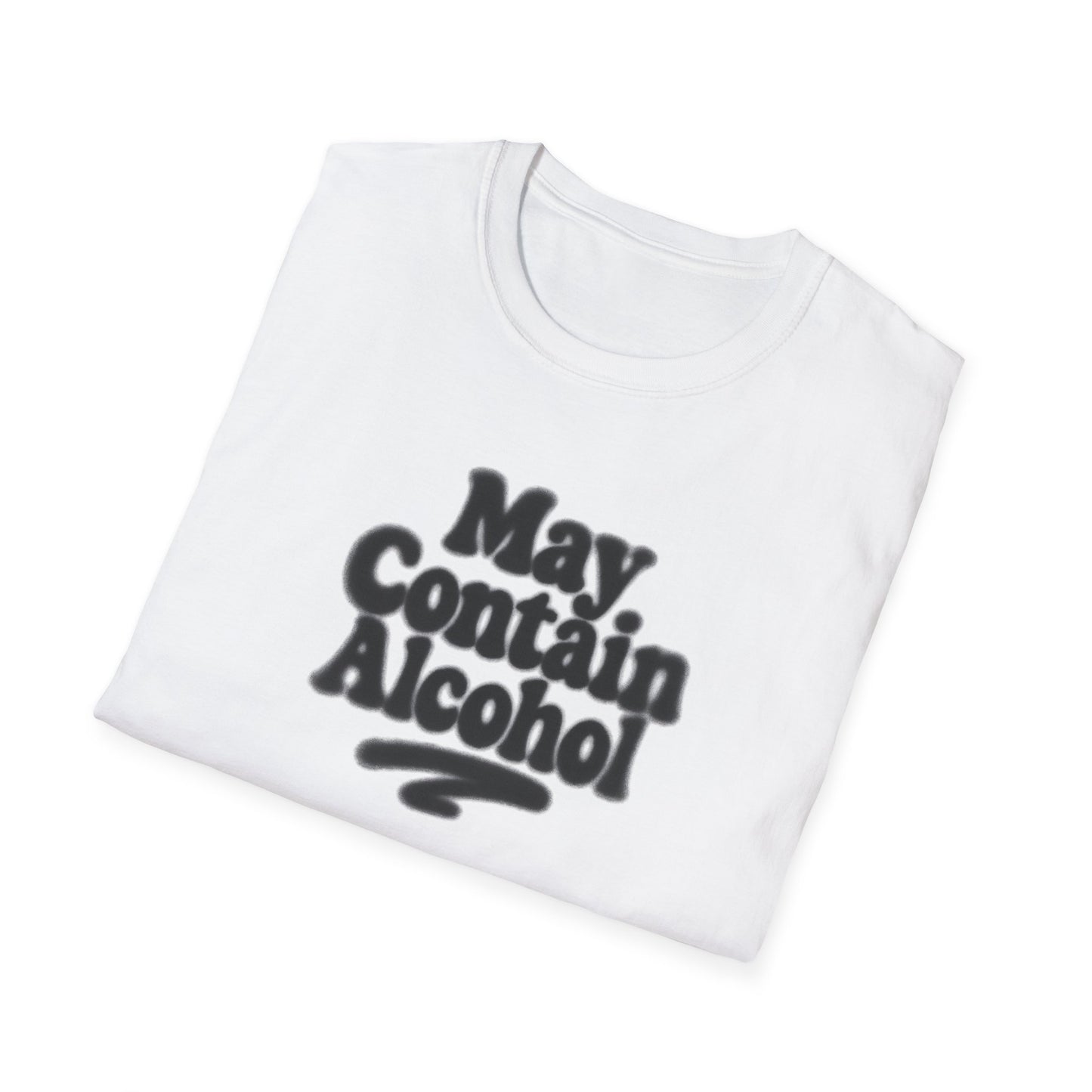 May Contain Alcohol Unisex Softstyle T-Shirt