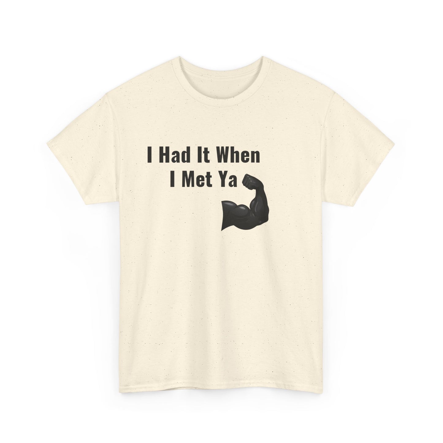 I Had It When I Met Ya Unisex Heavy Cotton Tee