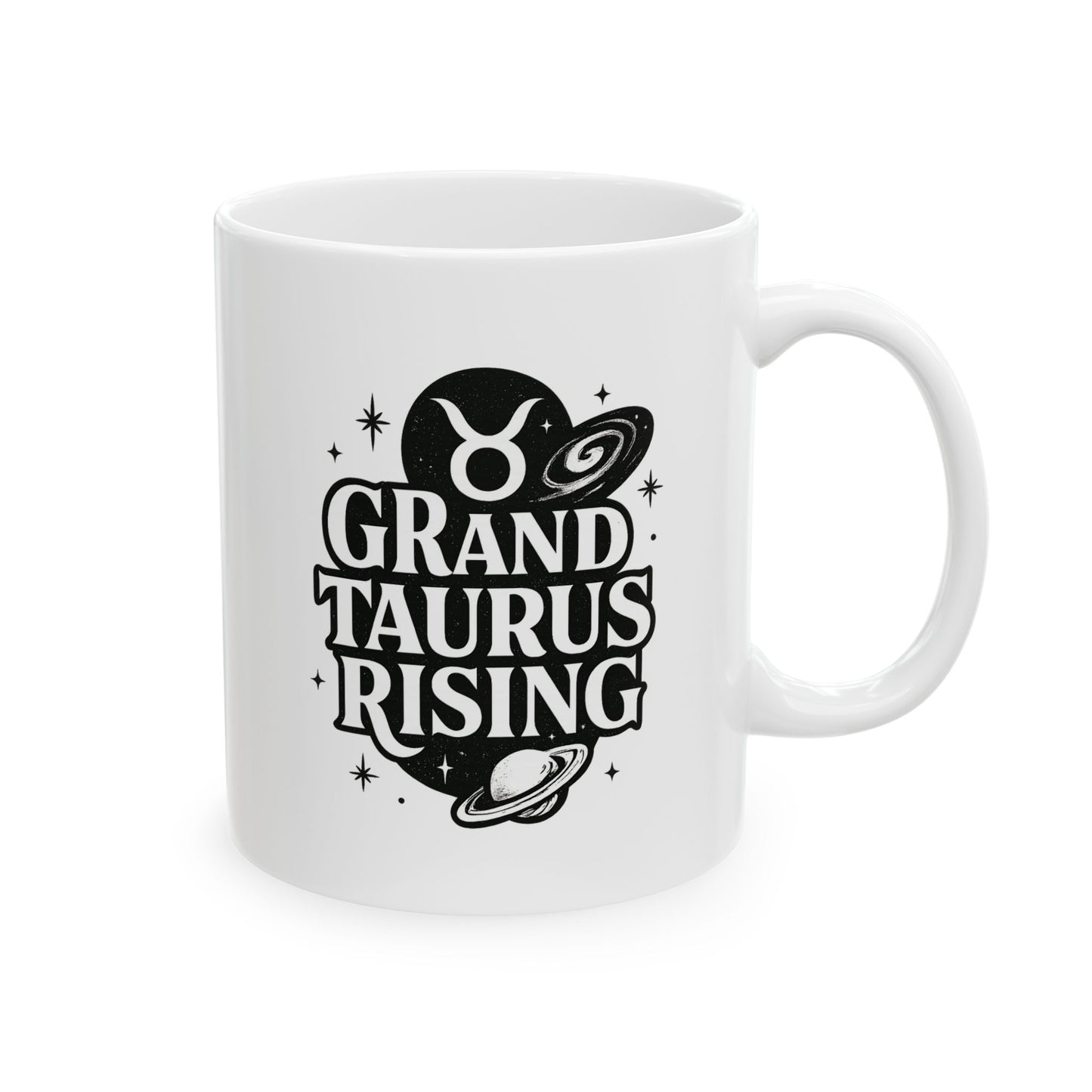 Grand Taurus Rising Ceramic Mug, (11oz)