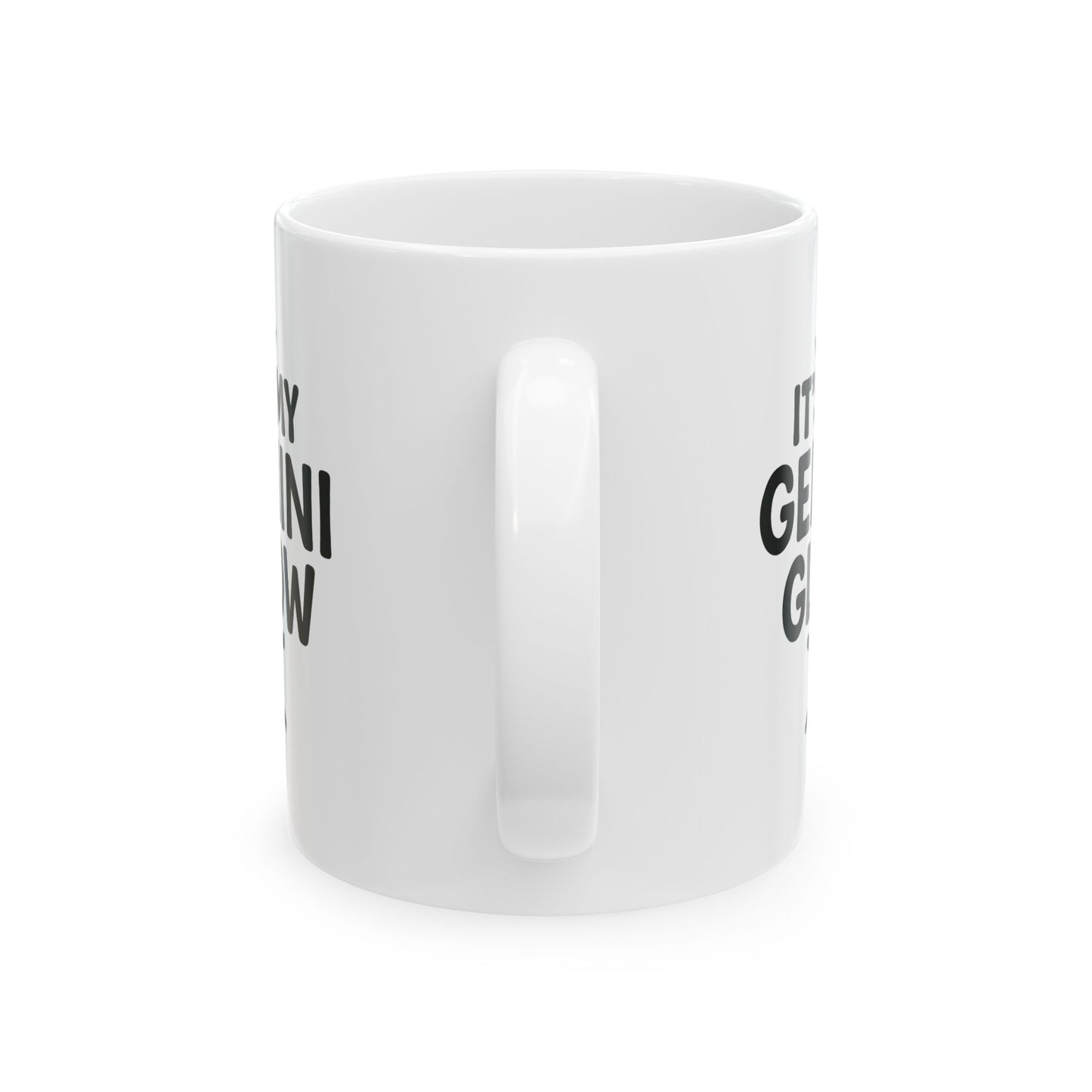 It's My Gemini Glow Ceramic Mug, (11oz)