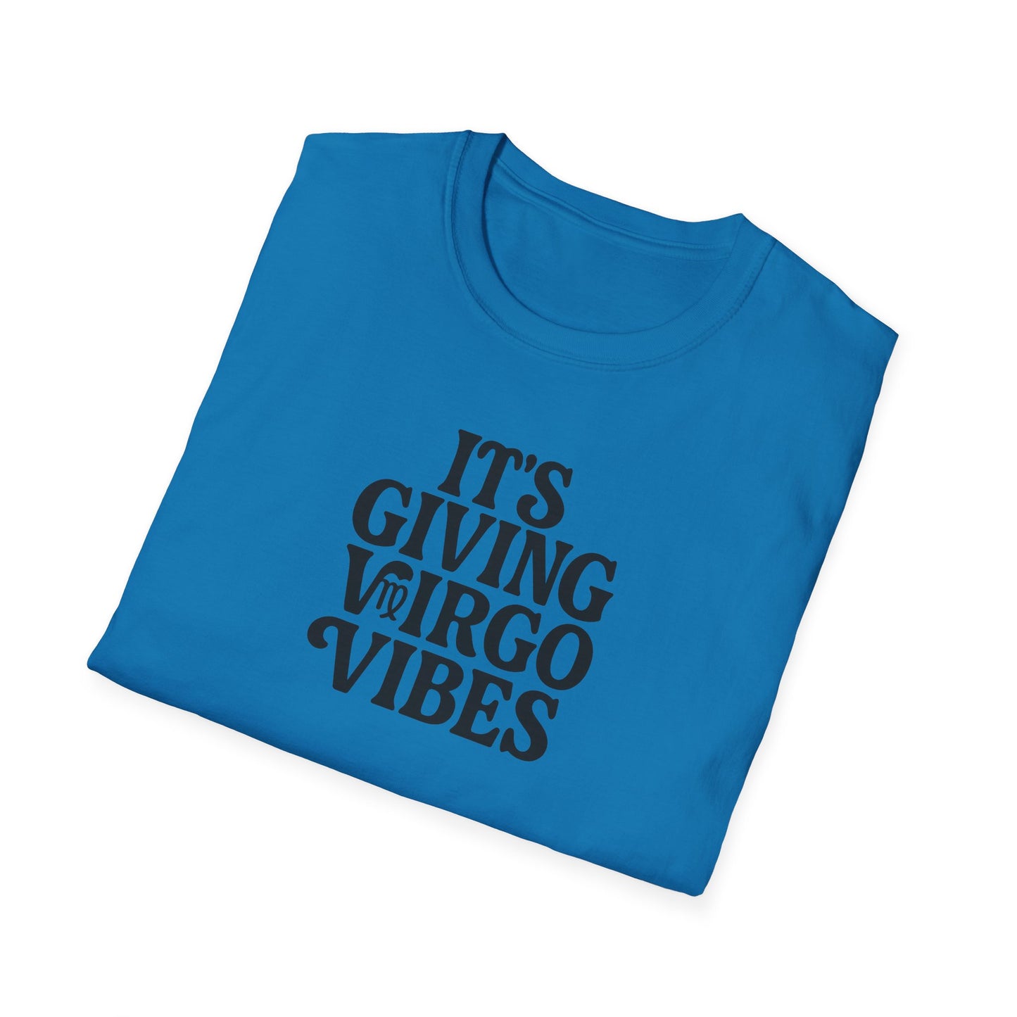 It's Giving Virgo Vibes Unisex Softstyle T-Shirt
