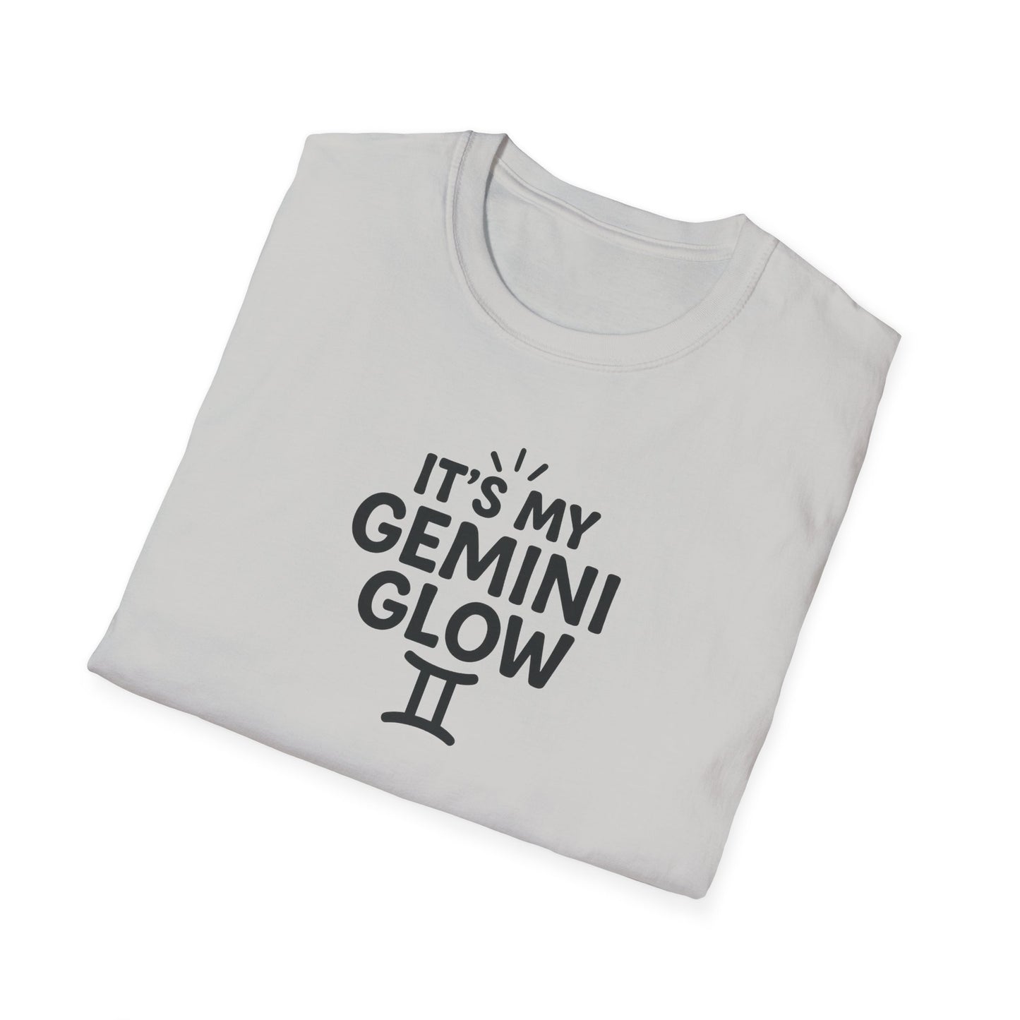 It's My Gemini Glow Unisex Softstyle T-Shirt
