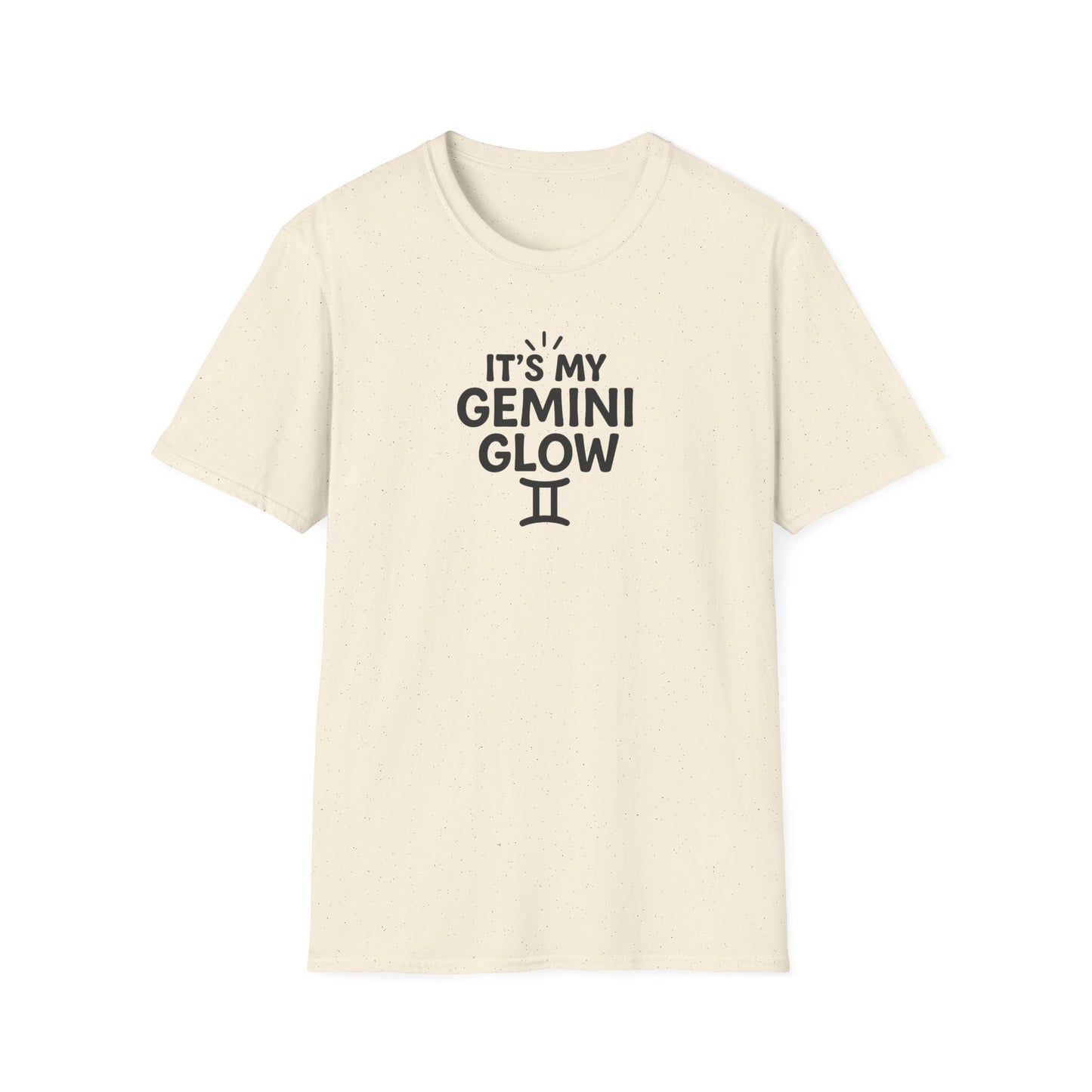 It's My Gemini Glow Unisex Softstyle T-Shirt