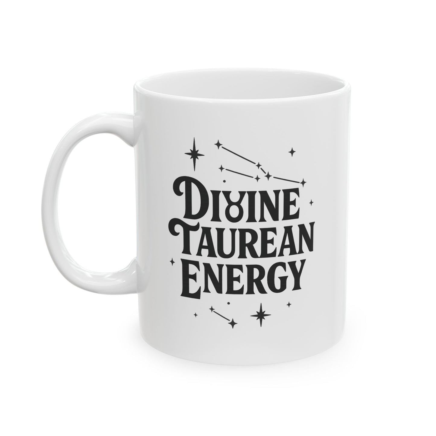 Divine Taurean Energy Ceramic Mug, (11oz)