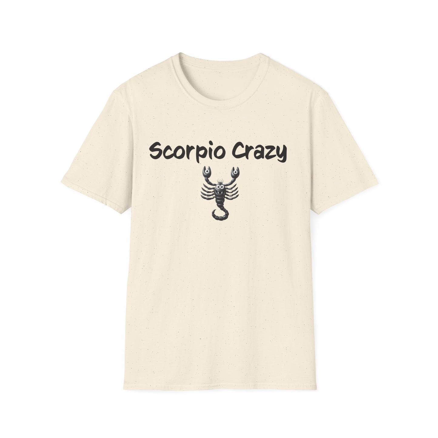 Scorpio Crazy Unisex Softstyle T-Shirt