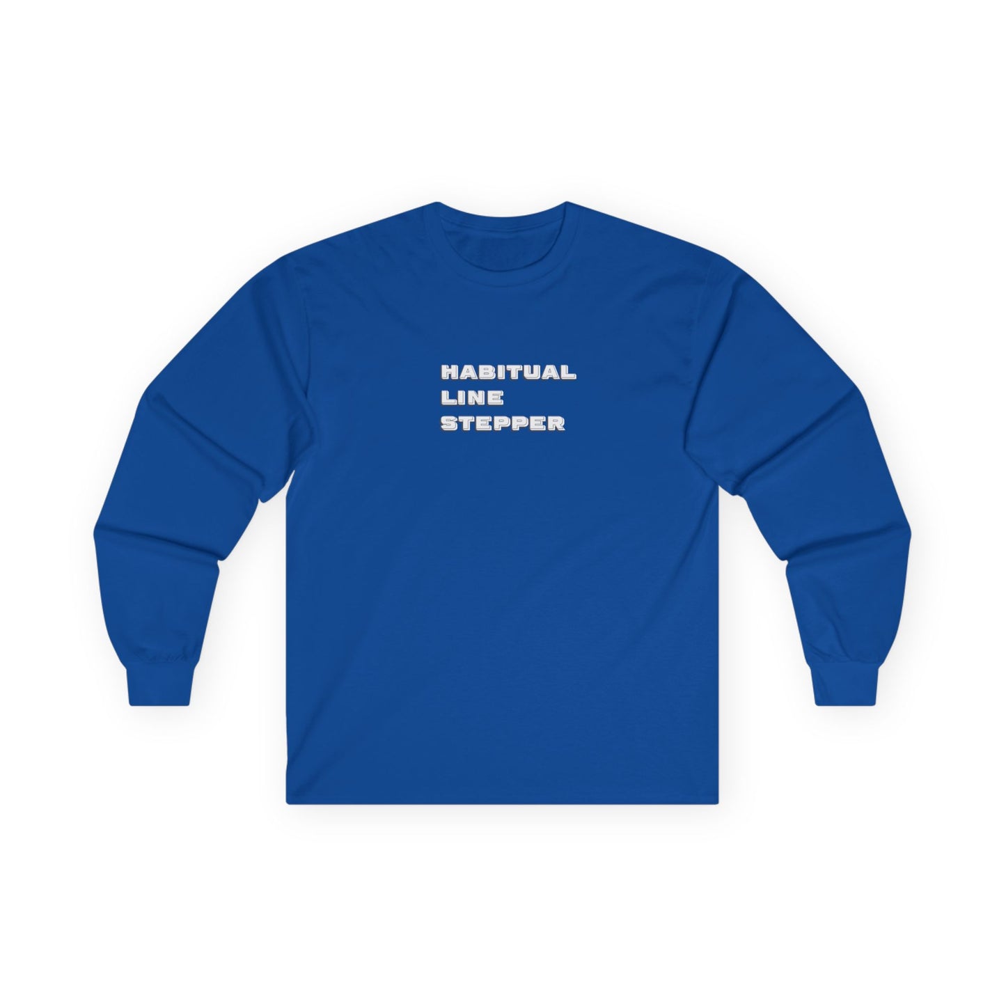 Habitual Line Stepper Unisex Ultra Cotton Long Sleeve Tee