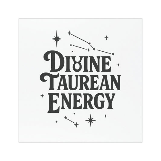 Divine Taurean Energy Car Magnet