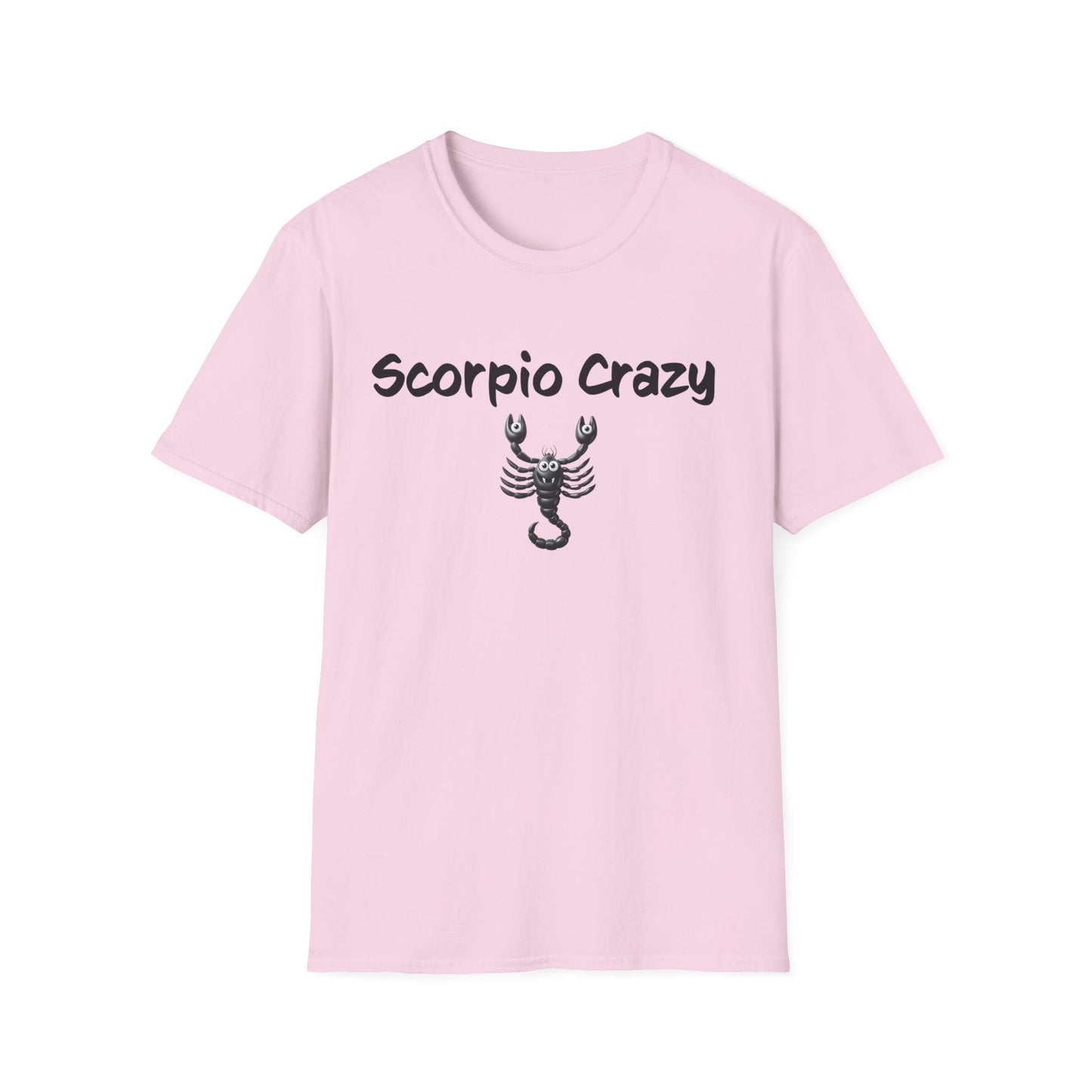 Scorpio Crazy Unisex Softstyle T-Shirt