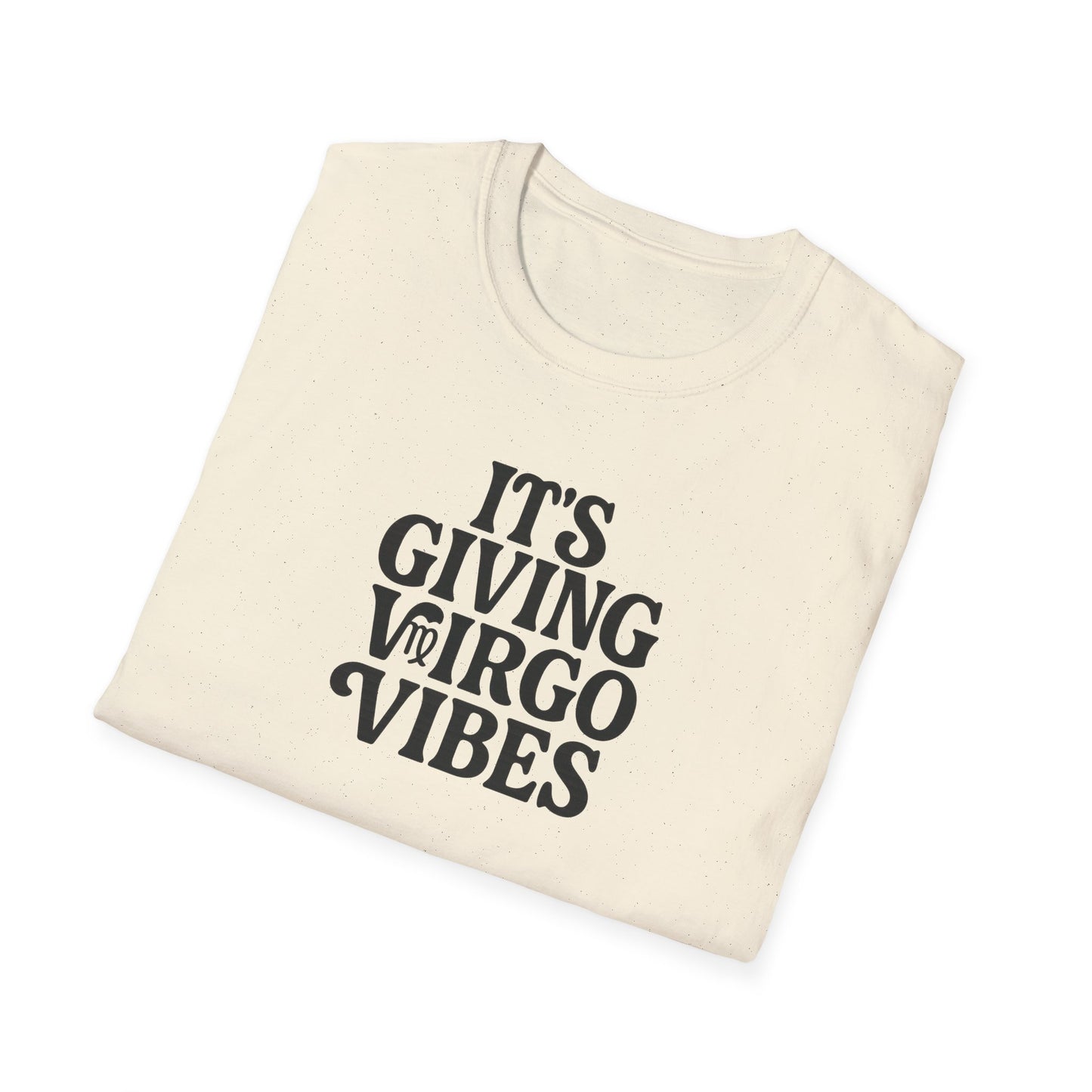 It's Giving Virgo Vibes Unisex Softstyle T-Shirt