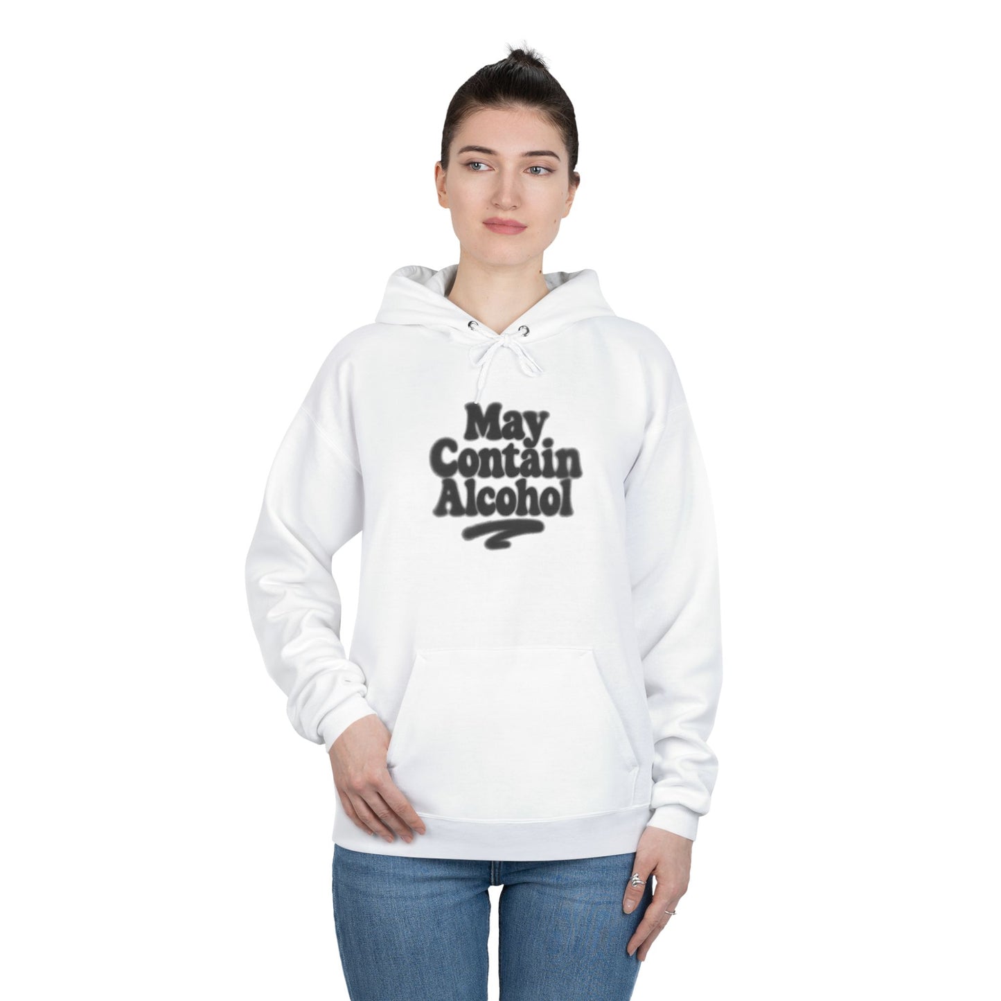 May Contain Alcohol Unisex EcoSmart® Pullover Hoodie Sweatshirt
