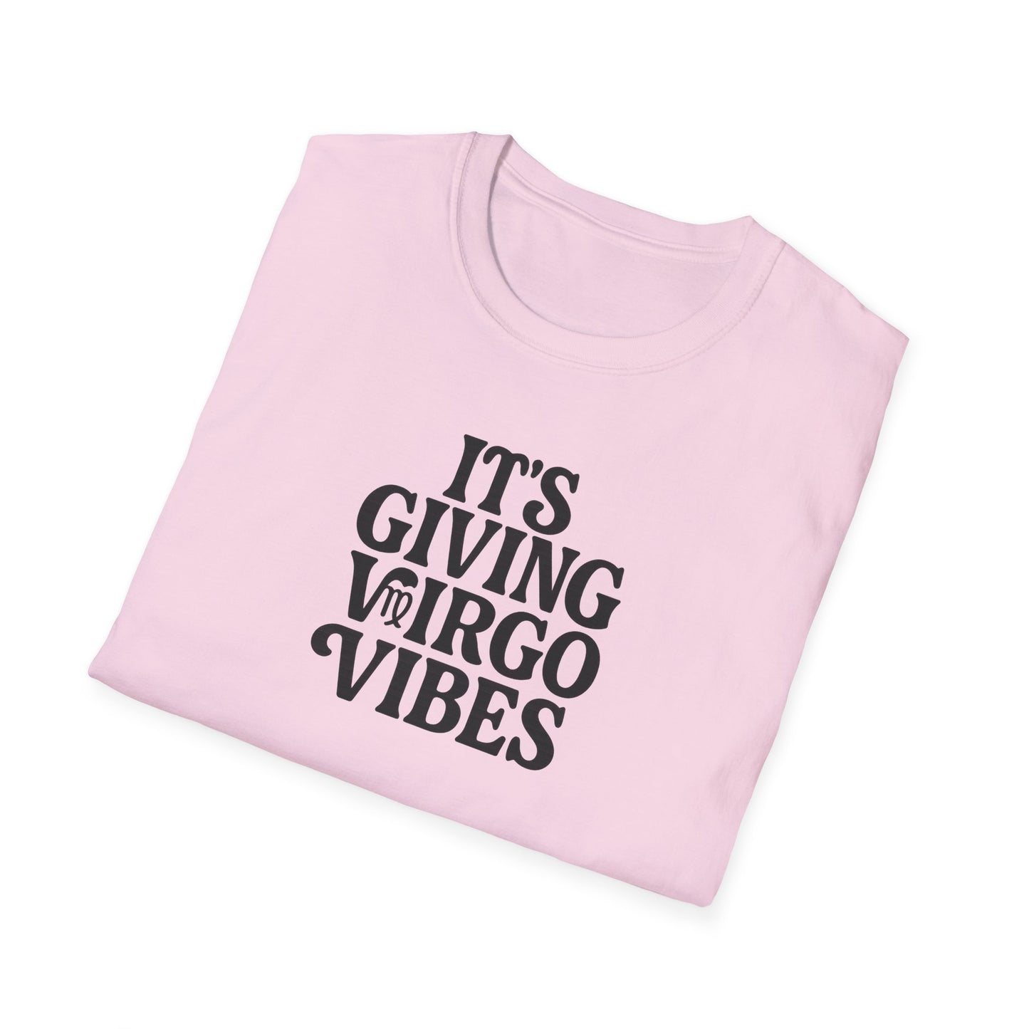 It's Giving Virgo Vibes Unisex Softstyle T-Shirt