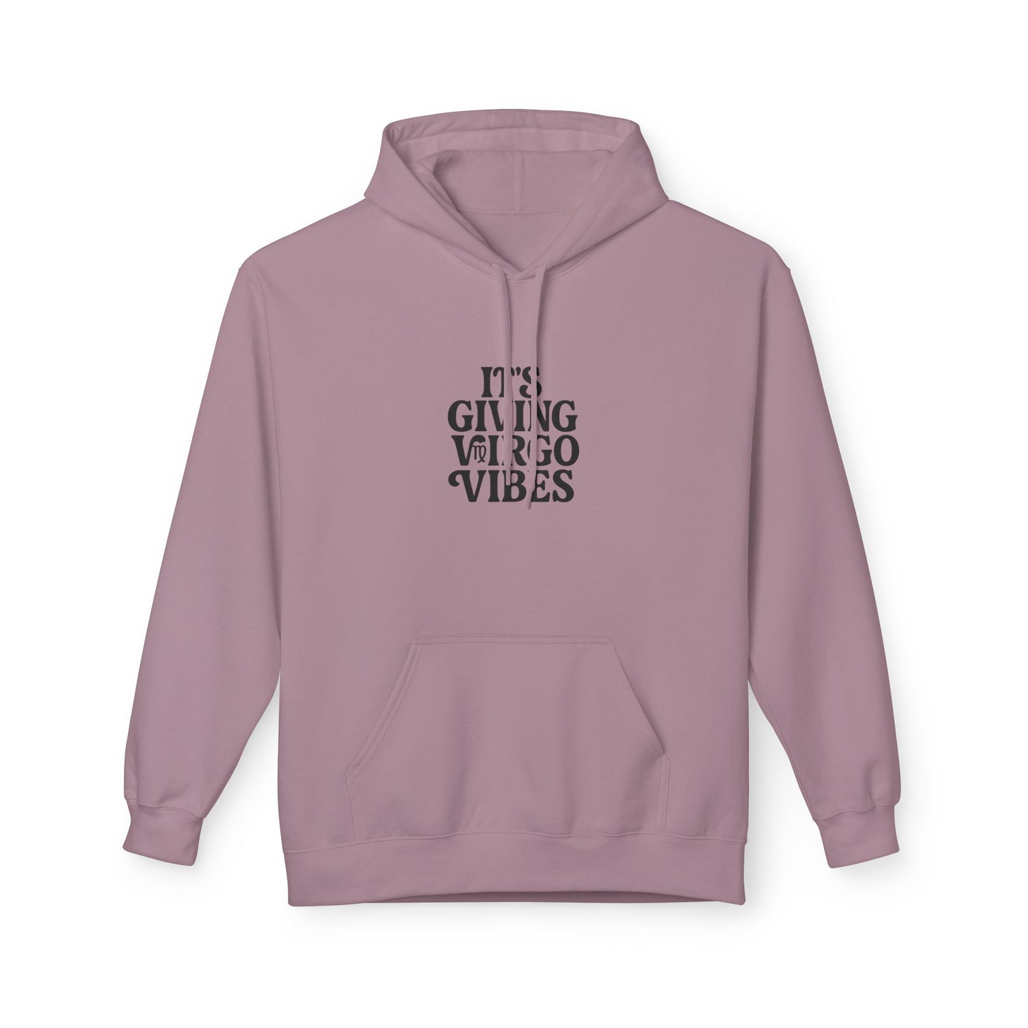 It's Giving Virgo Vibes Unisex Midweight Softstyle Fleece Hoodie
