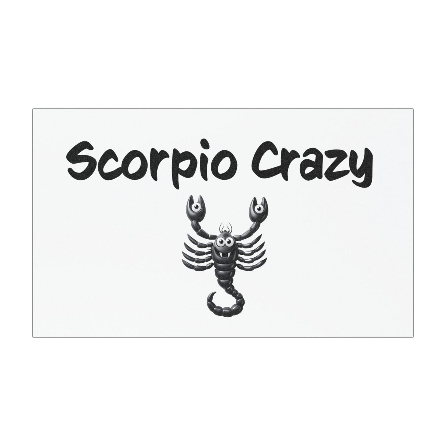 Scorpio Crazy Car Magnet