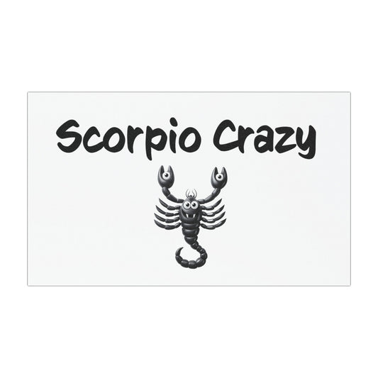 Scorpio Crazy Car Magnet