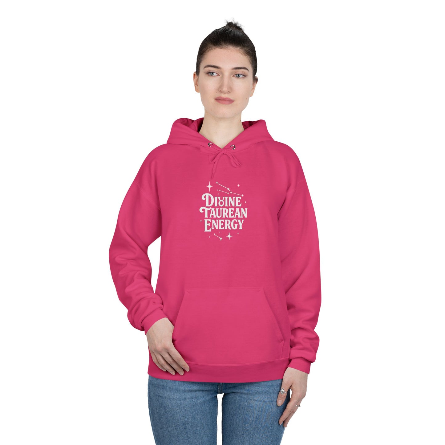 Divine Taurean Energy Unisex EcoSmart® Pullover Hoodie Sweatshirt