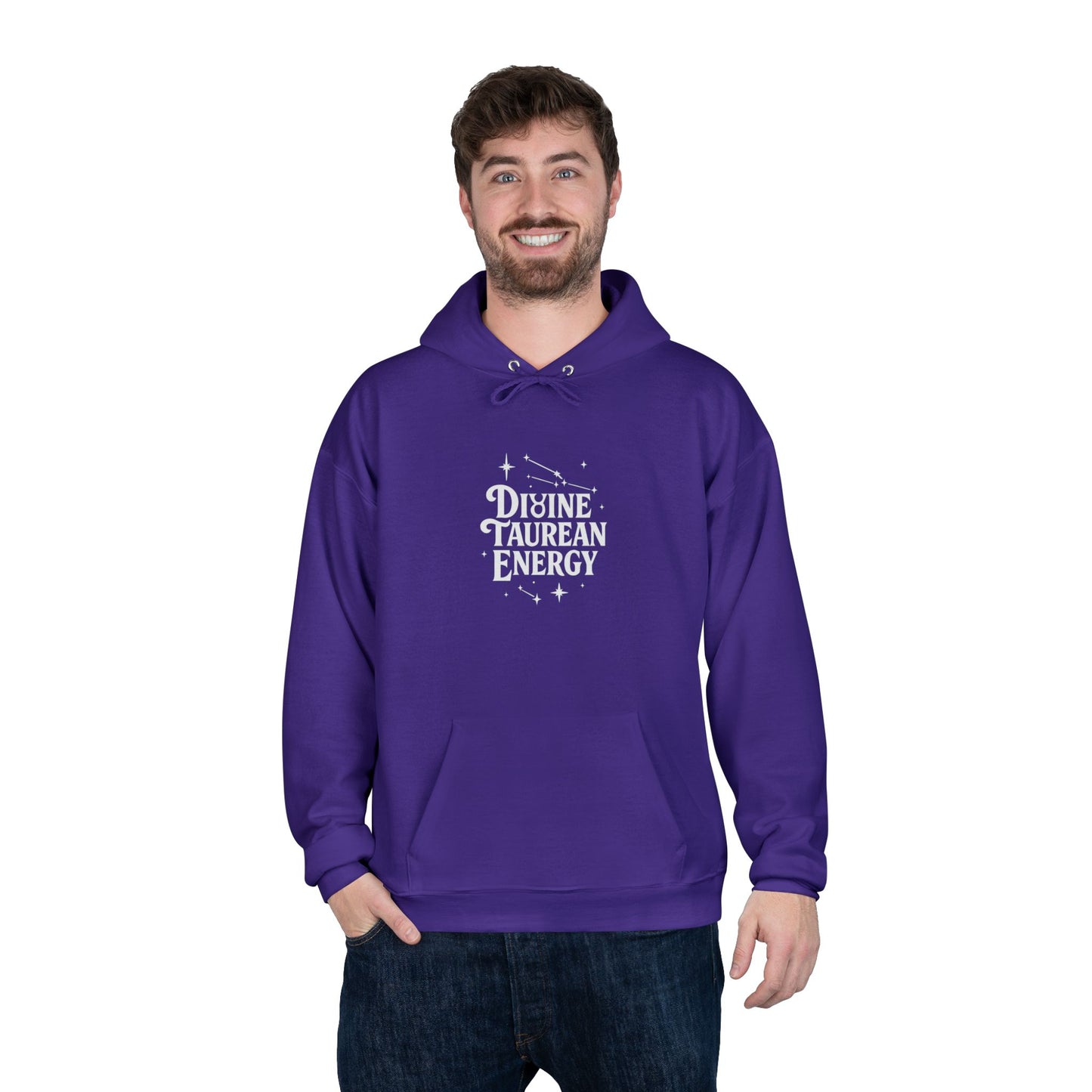 Divine Taurean Energy Unisex EcoSmart® Pullover Hoodie Sweatshirt
