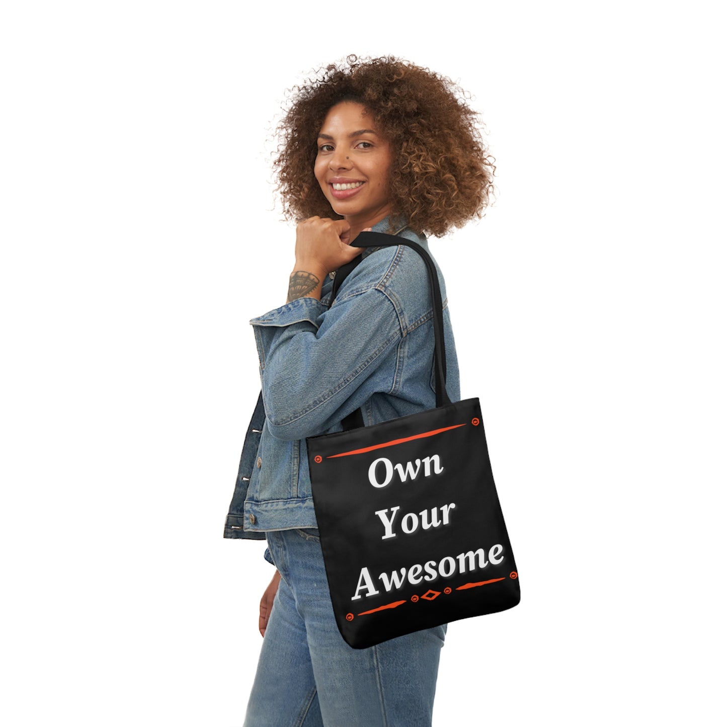 Own Your Awesome Polyester Canvas Tote Bag