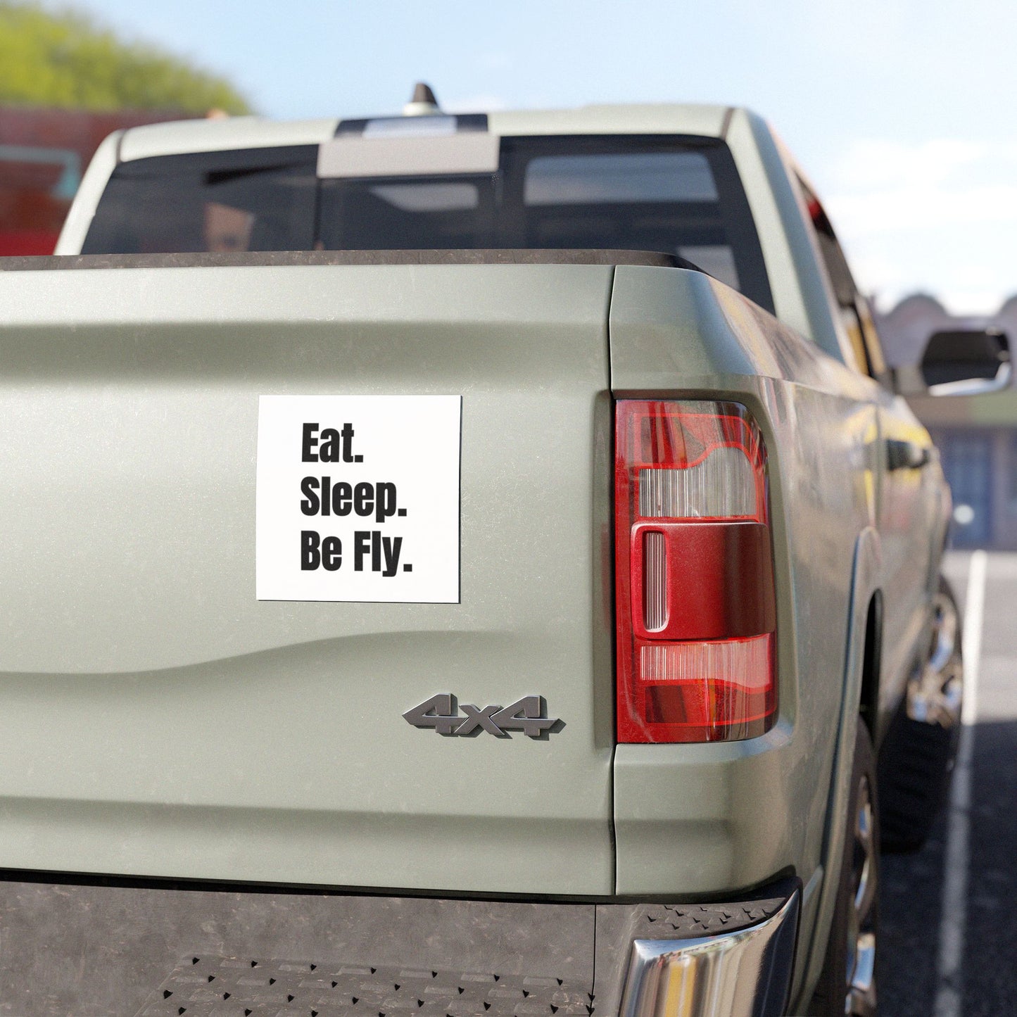 Eat. Sleep. Be Fly. Car Magnet