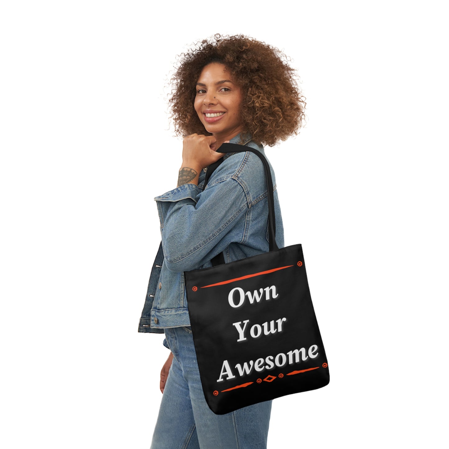 Own Your Awesome Polyester Canvas Tote Bag