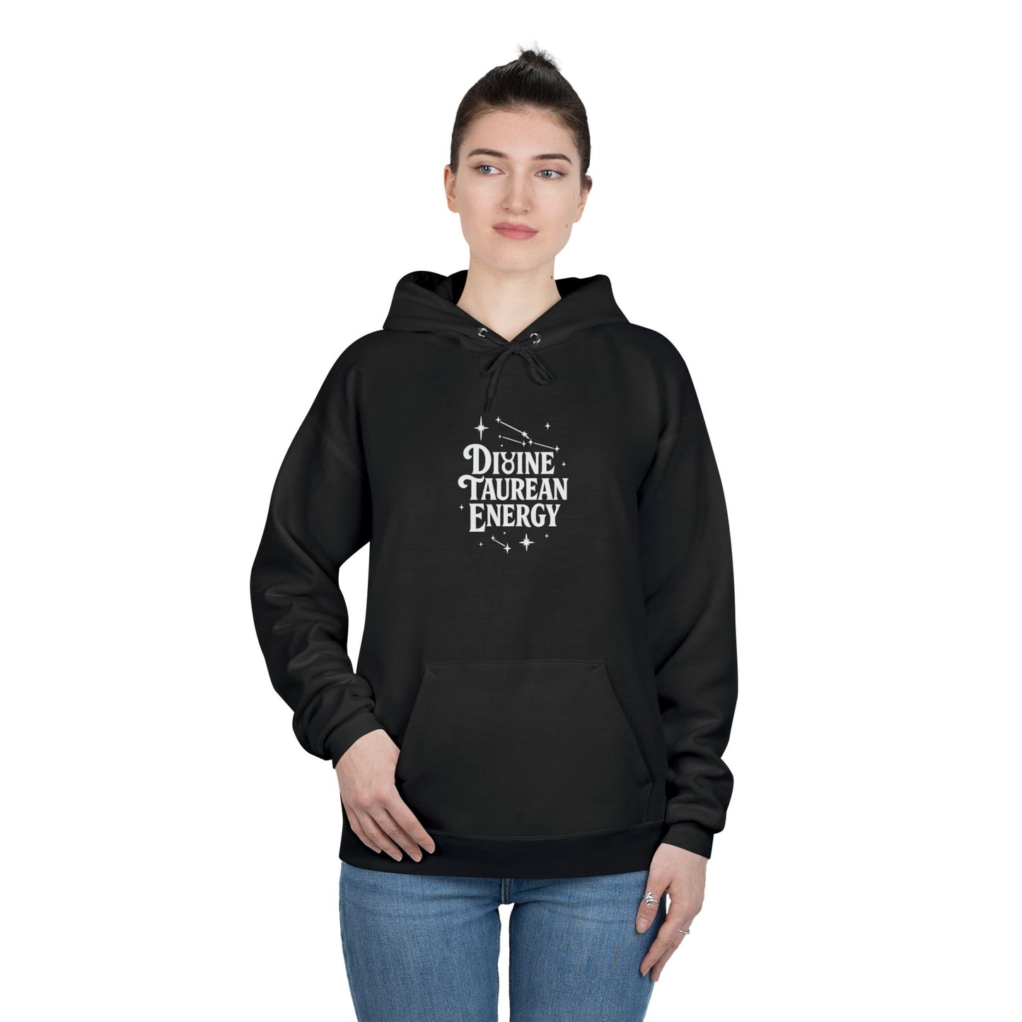 Divine Taurean Energy Unisex EcoSmart® Pullover Hoodie Sweatshirt