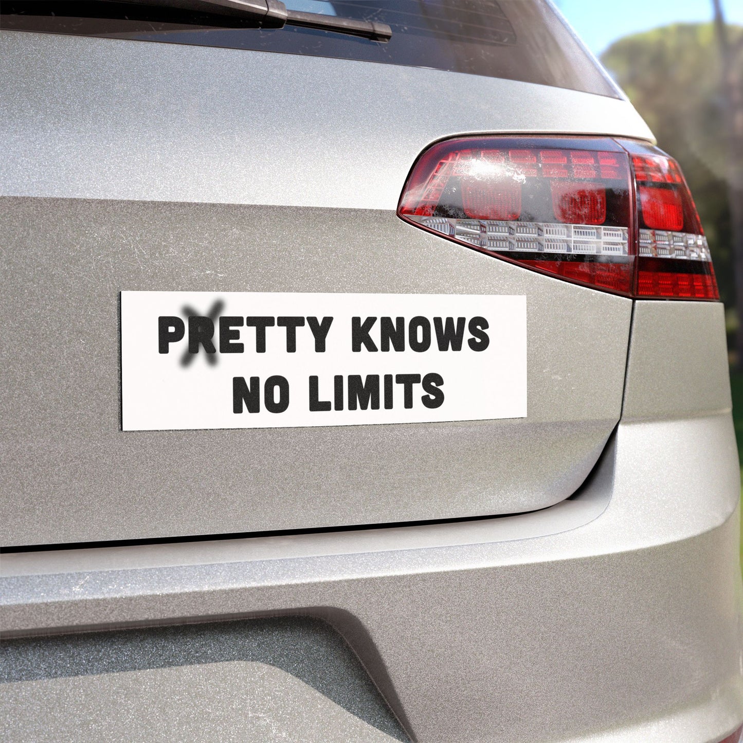 Petty Knows No Limits Car Magnet