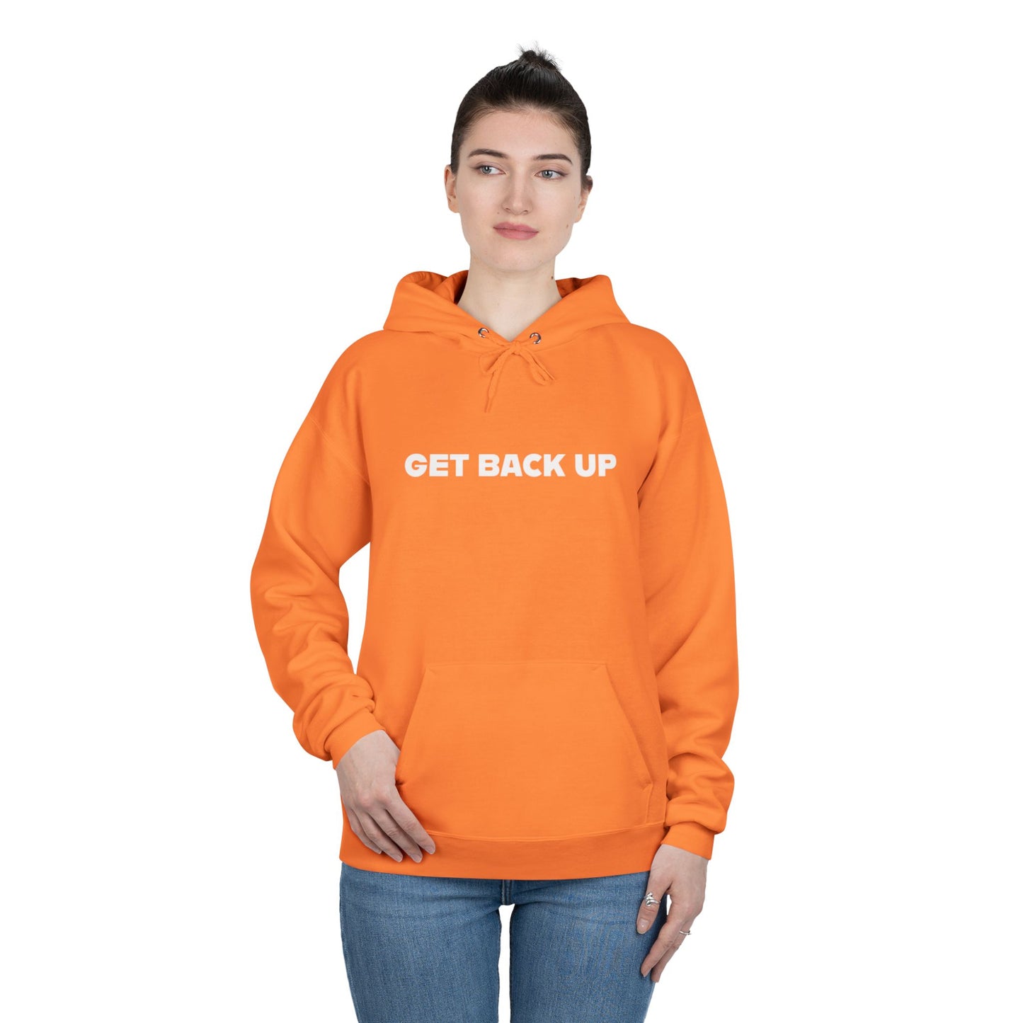 Get Back Up Unisex EcoSmart® Pullover Hoodie Sweatshirt