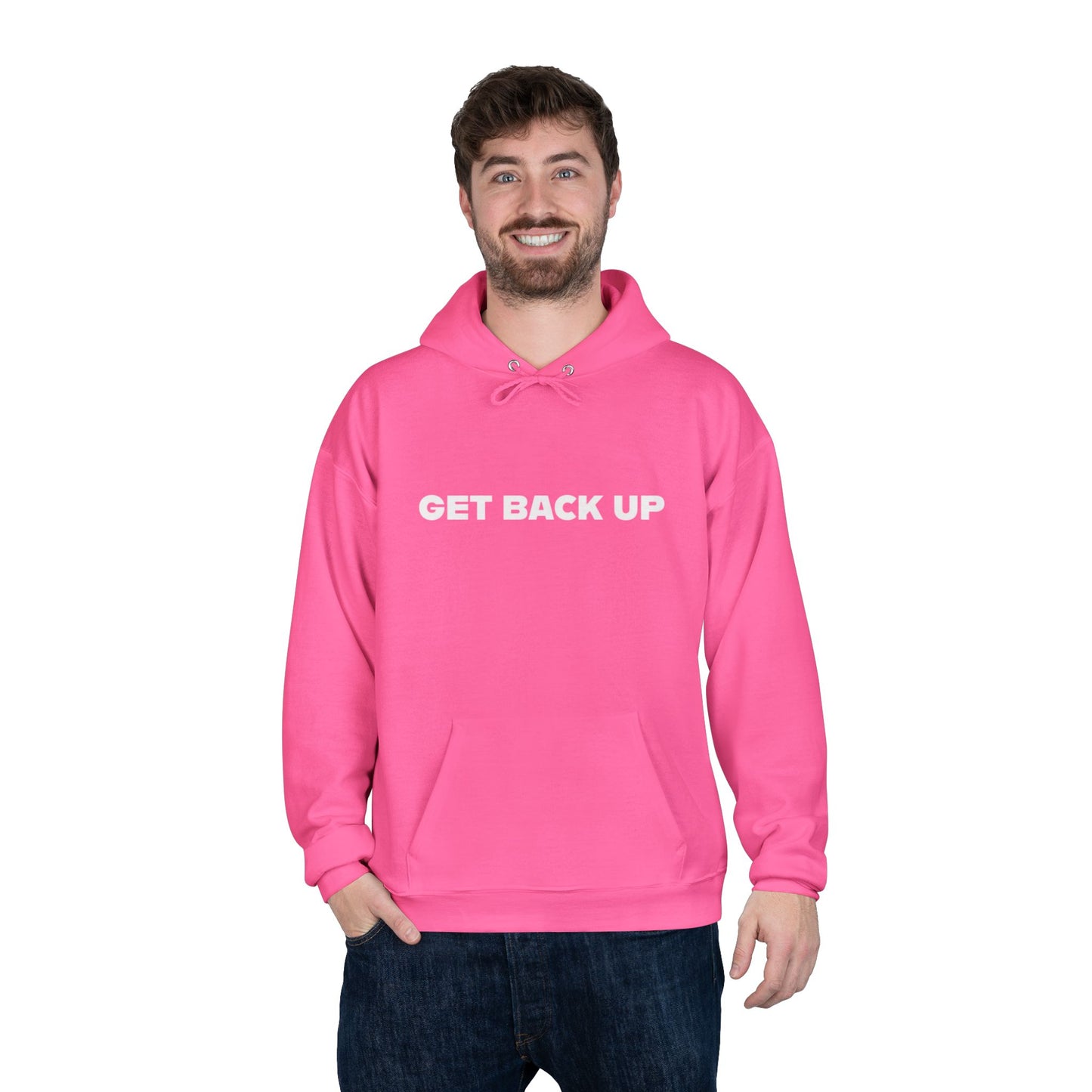 Get Back Up Unisex EcoSmart® Pullover Hoodie Sweatshirt