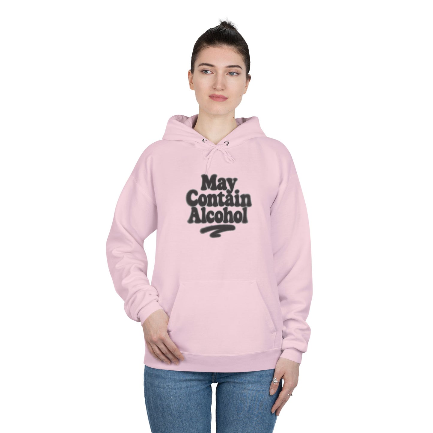 May Contain Alcohol Unisex EcoSmart® Pullover Hoodie Sweatshirt