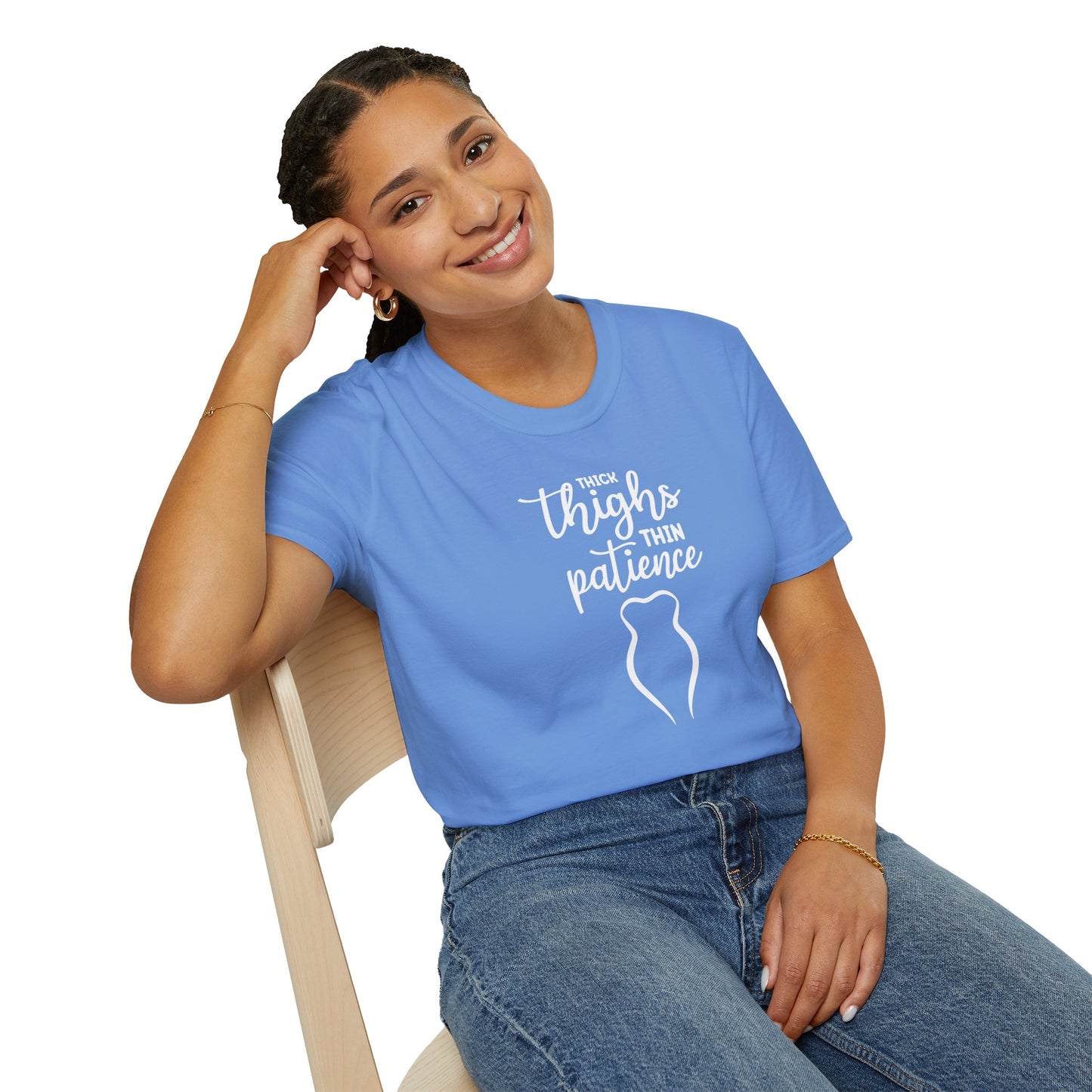 Thick Thighs Thin Patience Unisex T-Shirt