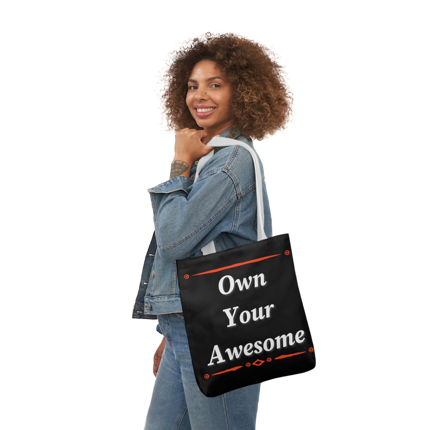 Own Your Awesome Polyester Canvas Tote Bag