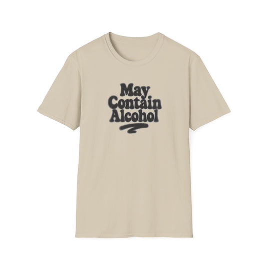 May Contain Alcohol Unisex Softstyle T-Shirt