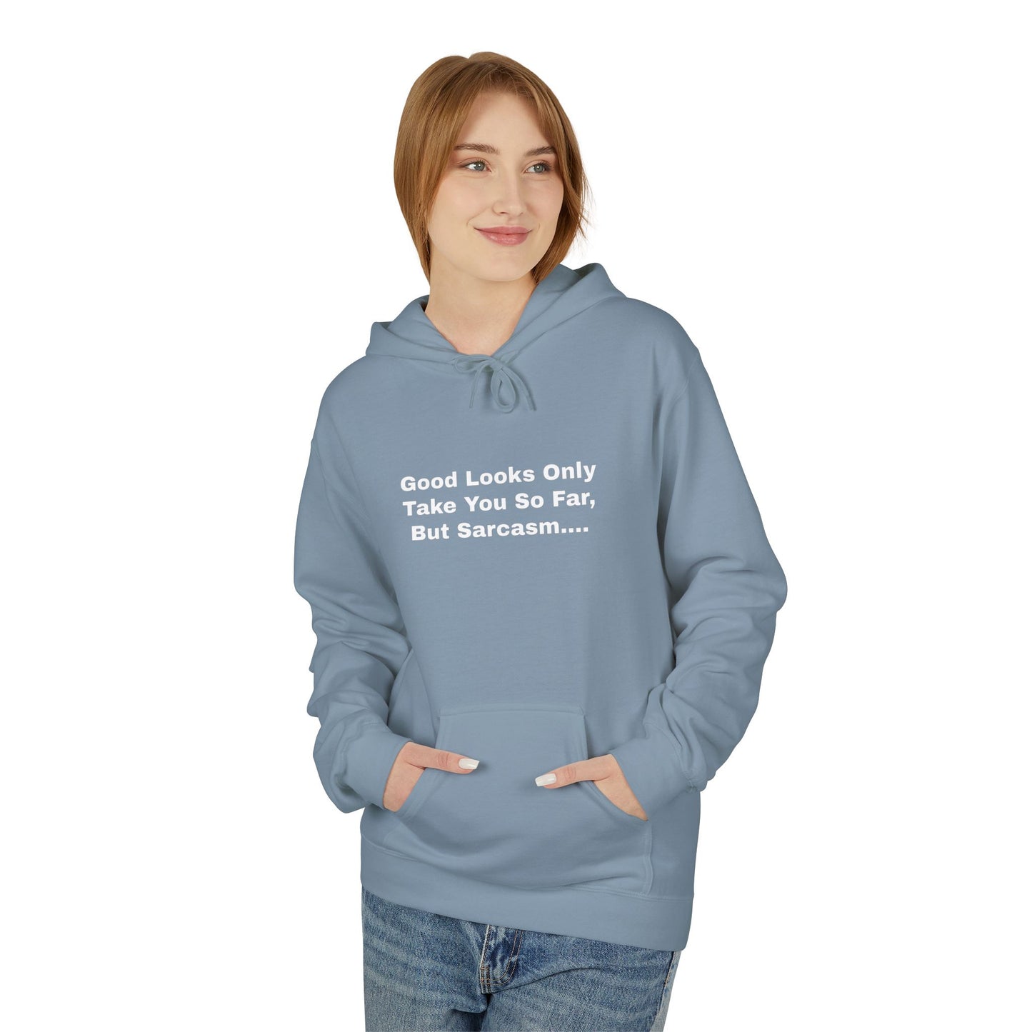 Good Looks Unisex Midweight Softstyle Fleece Hoodie
