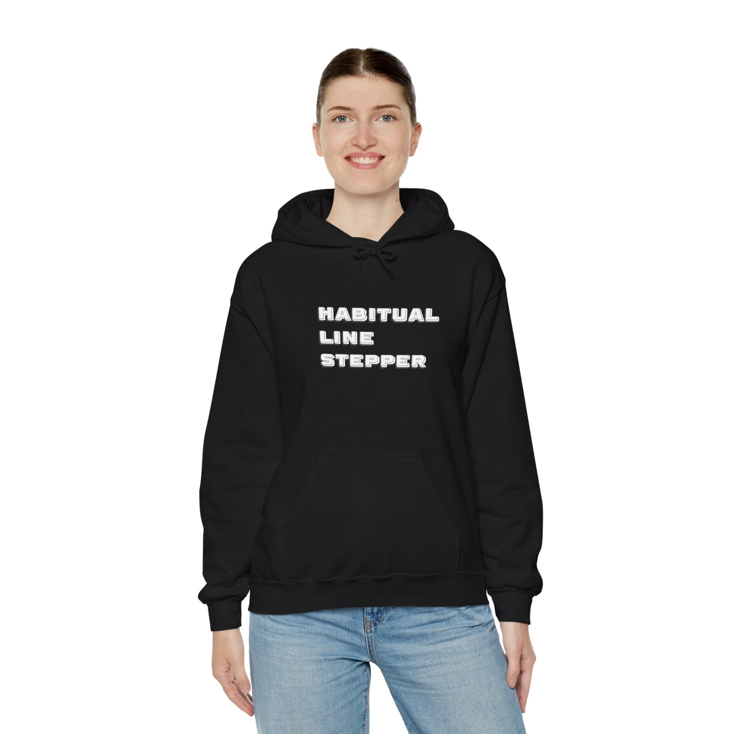 Habitual Line Stepper Unisex Hooded Sweatshirt