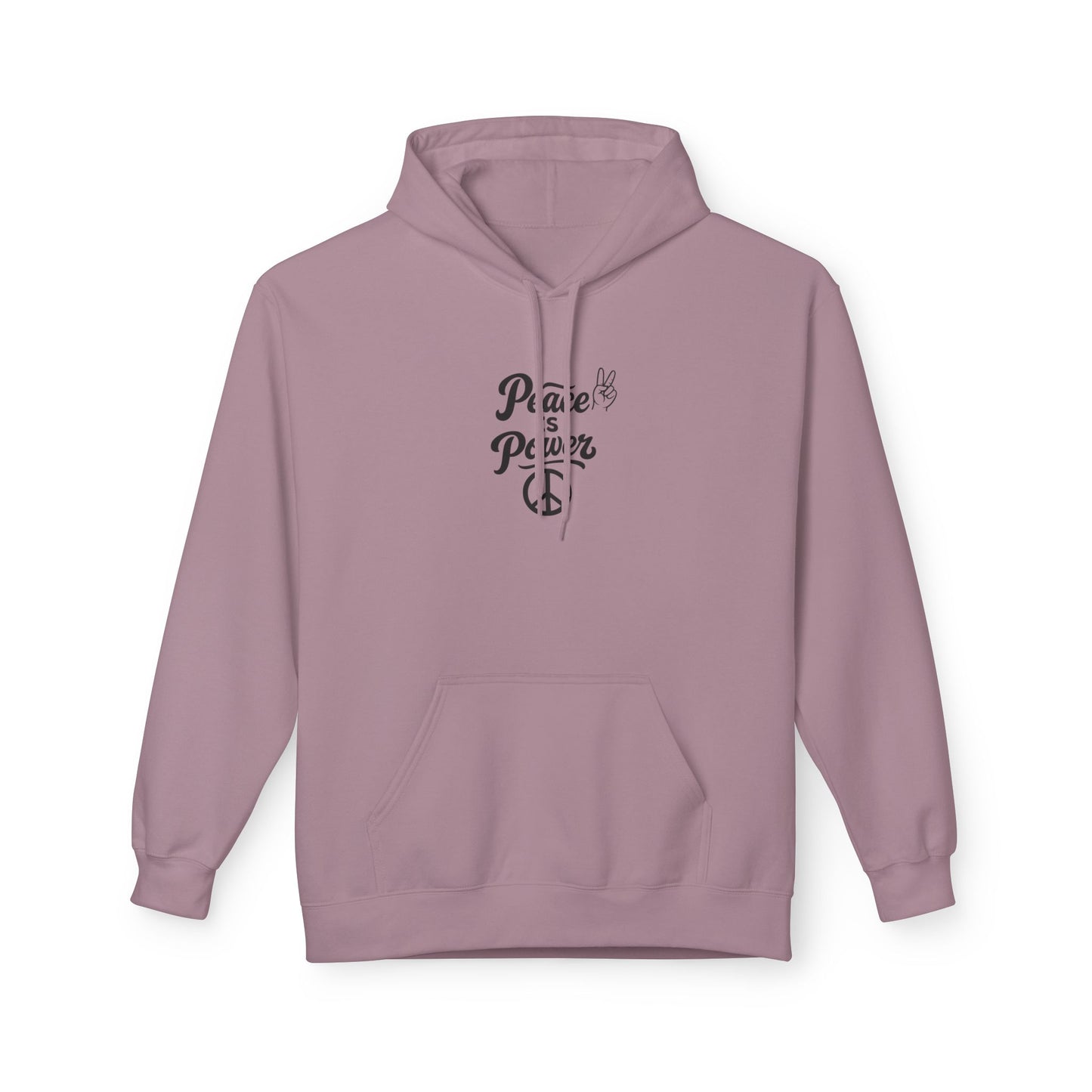Peace Is Power Unisex Midweight Softstyle Fleece Hoodie