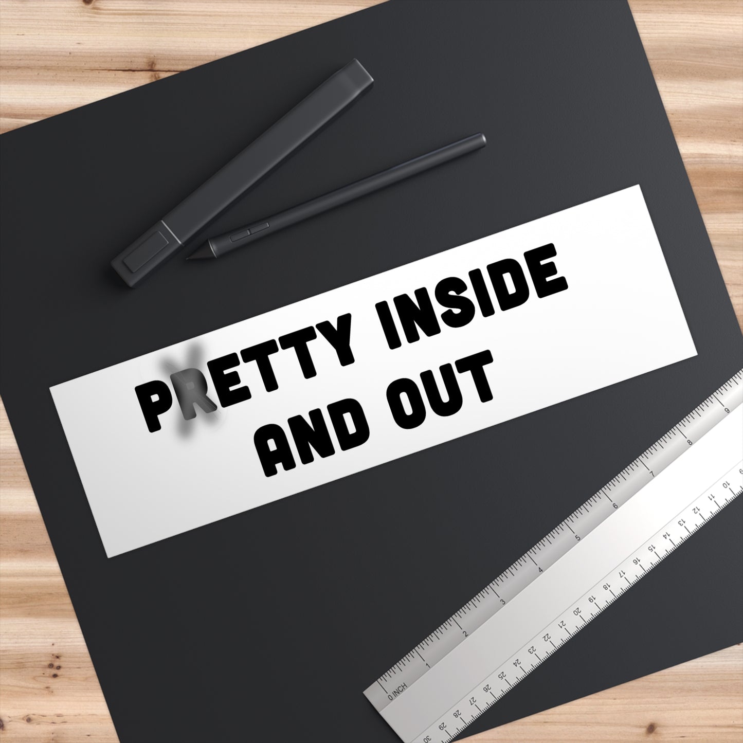 Petty Inside And Out Bumper Sticker