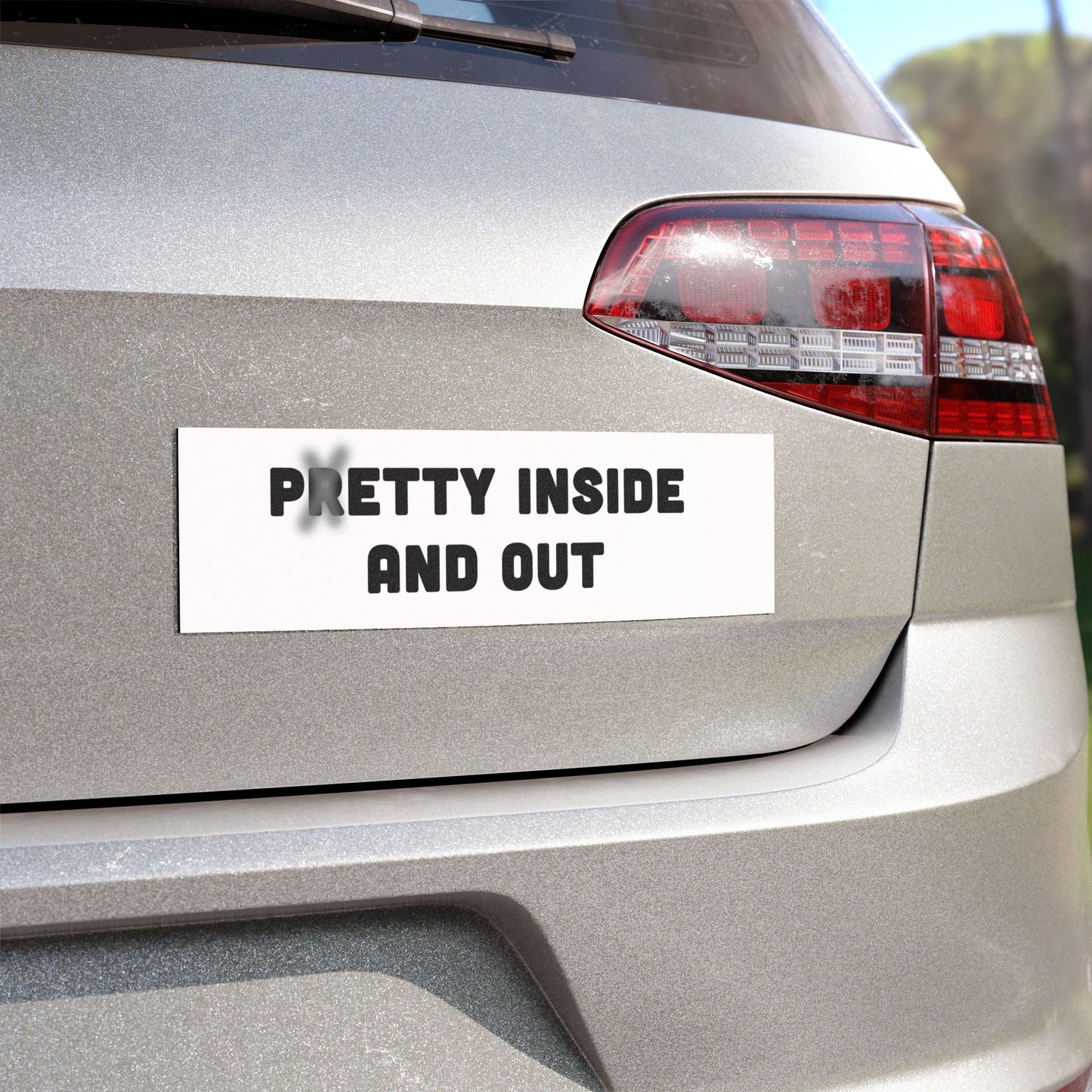 Petty Inside And Out Car Magnet