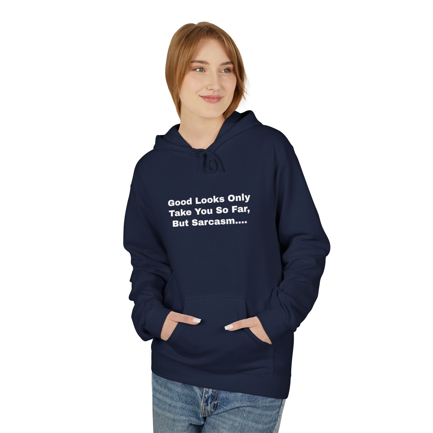 Good Looks Unisex Midweight Softstyle Fleece Hoodie