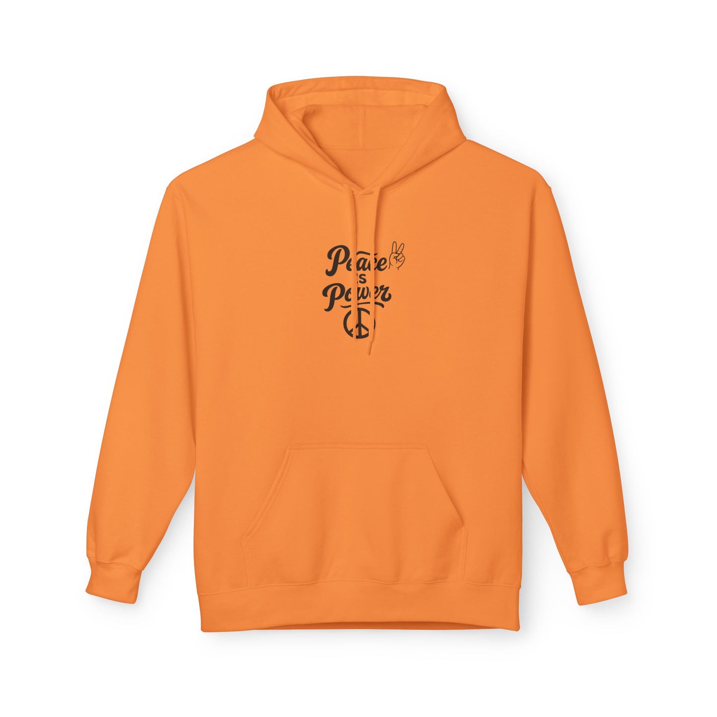 Peace Is Power Unisex Midweight Softstyle Fleece Hoodie