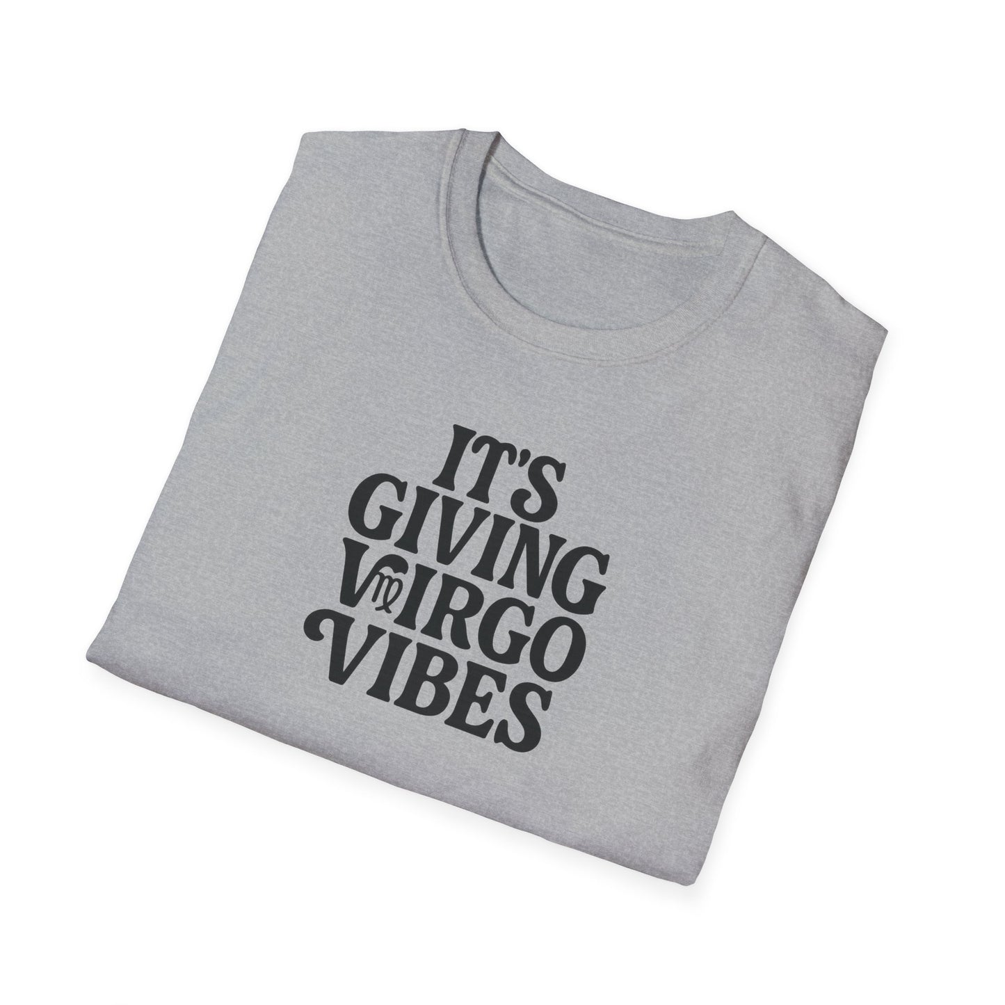 It's Giving Virgo Vibes Unisex Softstyle T-Shirt