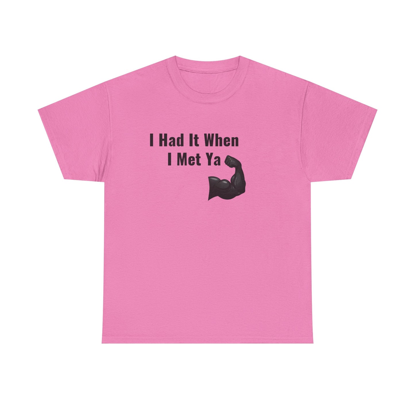 I Had It When I Met Ya Unisex Heavy Cotton Tee