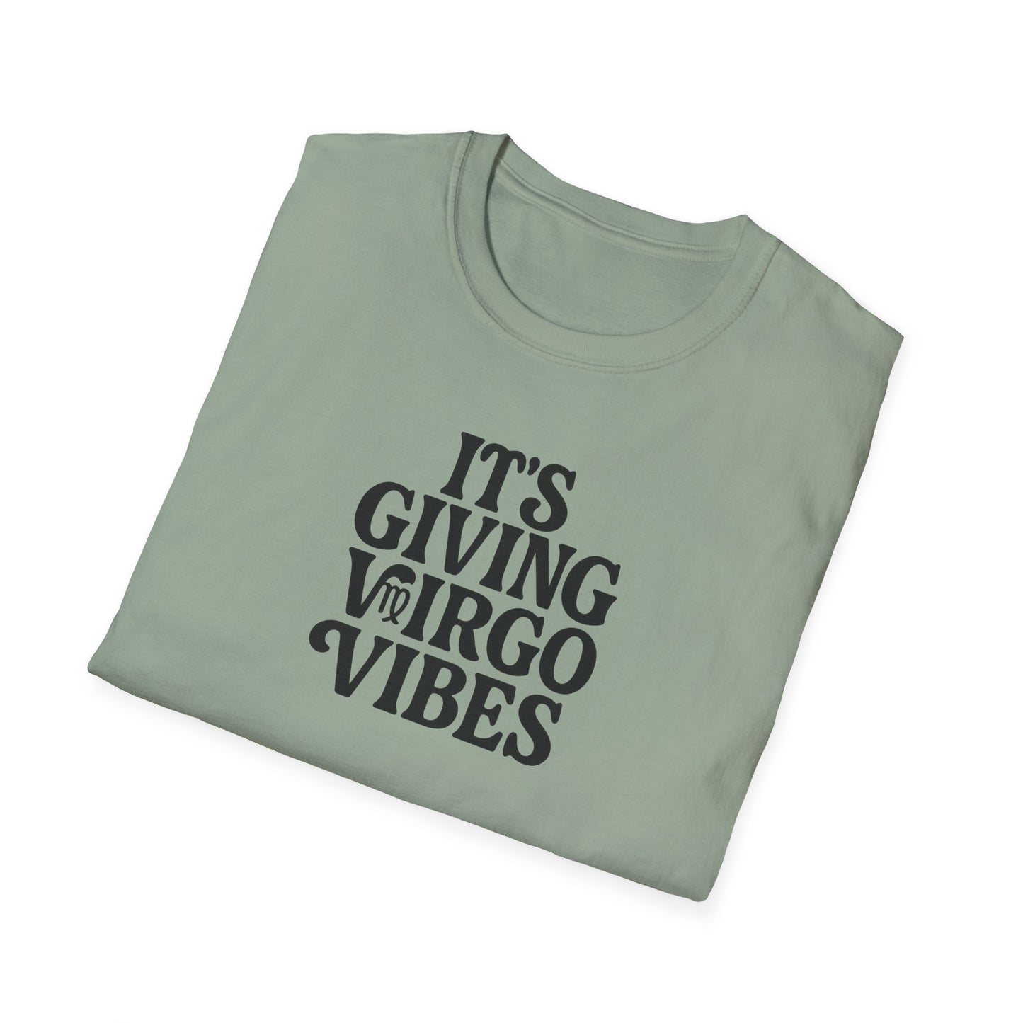 It's Giving Virgo Vibes Unisex Softstyle T-Shirt