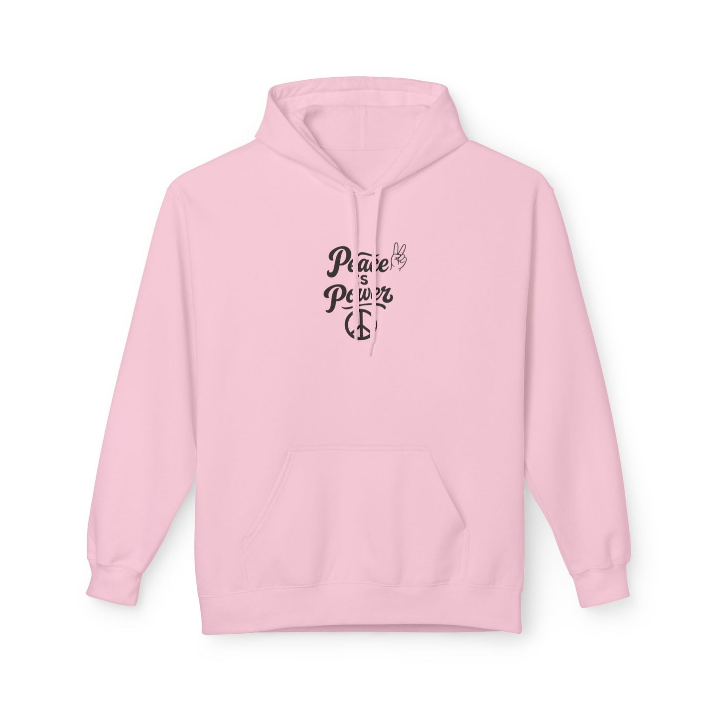 Peace Is Power Unisex Midweight Softstyle Fleece Hoodie