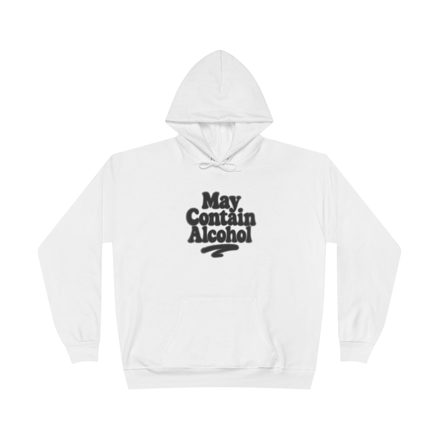 May Contain Alcohol Unisex EcoSmart® Pullover Hoodie Sweatshirt